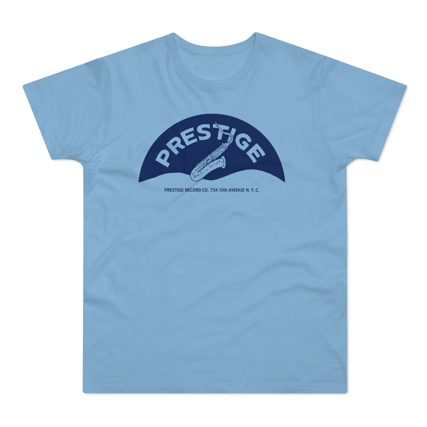 Prestige Records Maglietta Peso Medio Saxophone Design