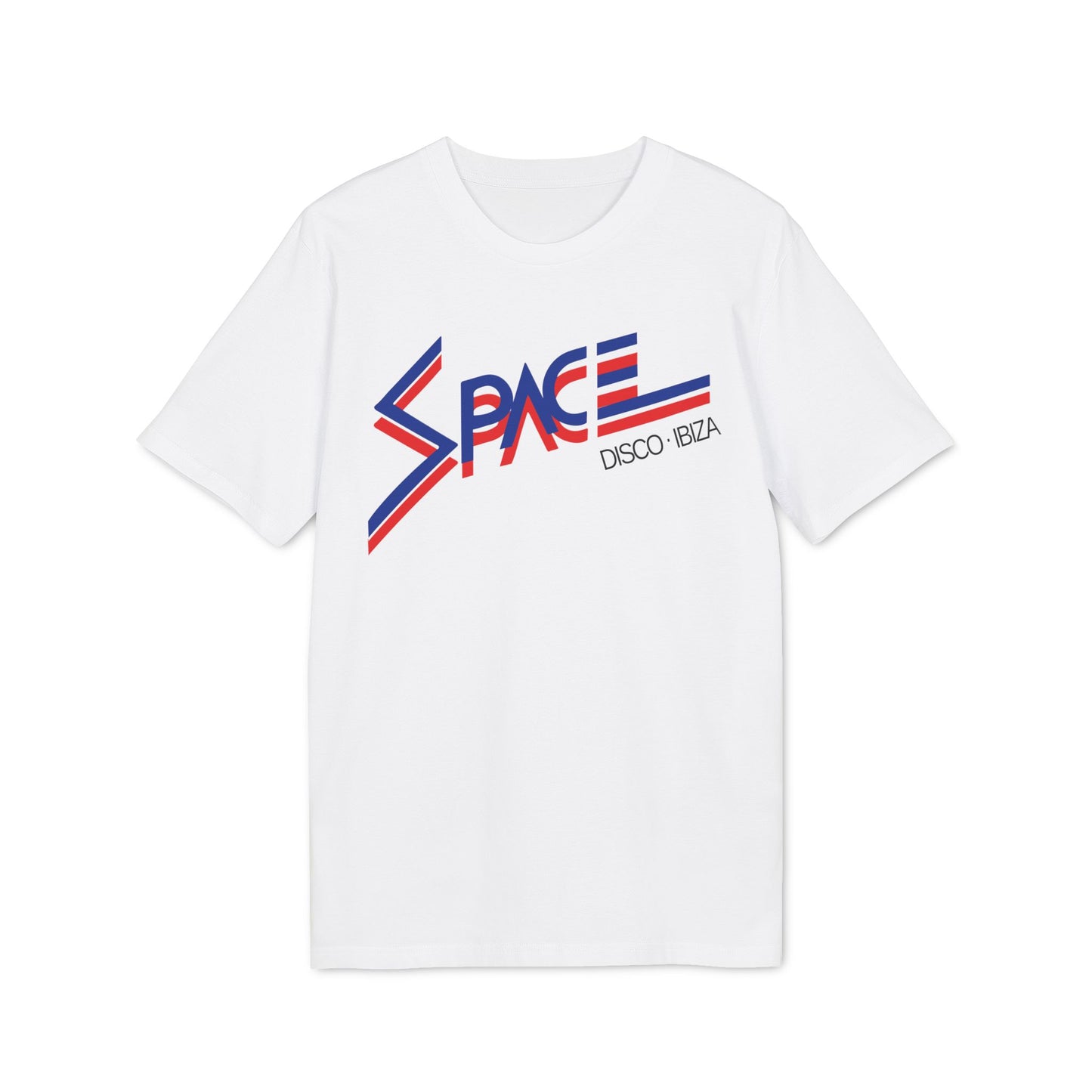 Space Disco Ibiza '87 Maglietta in Cotone Biologico