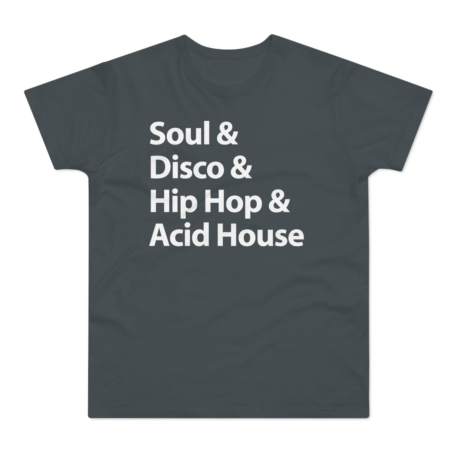 Soul Disco Hip Hop Acid House Maglietta Peso Medio