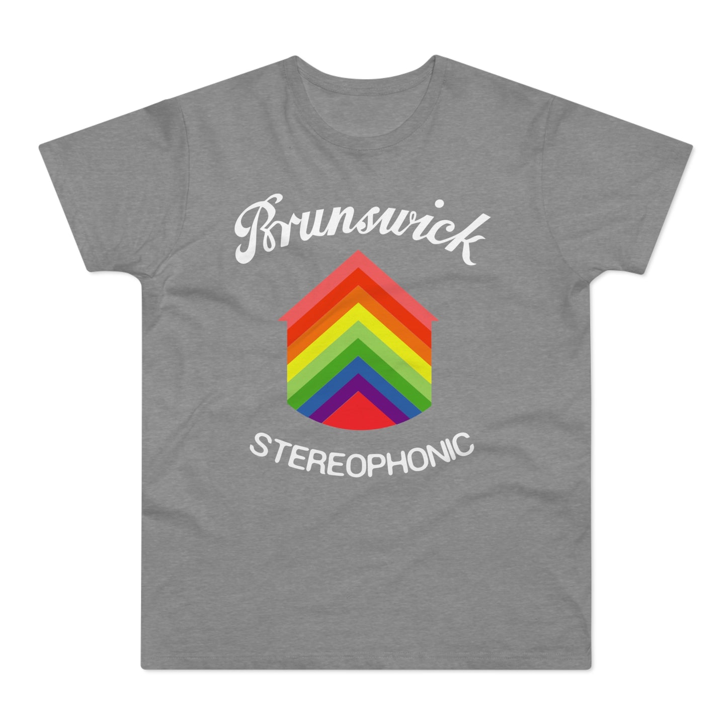 Brunswick Records Stereophonic Maglietta Peso Medio