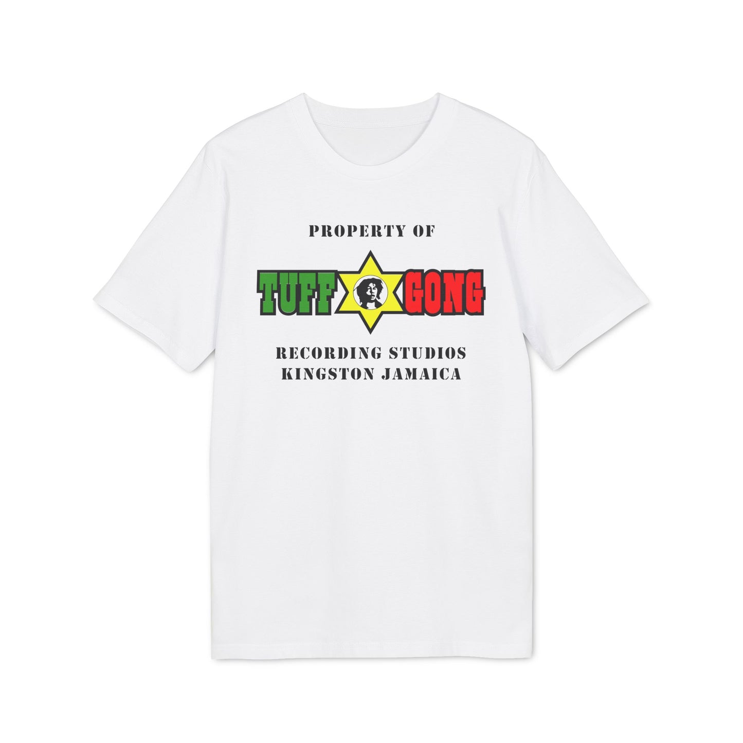 Tuff Gong Records Maglietta in Cotone Biologico