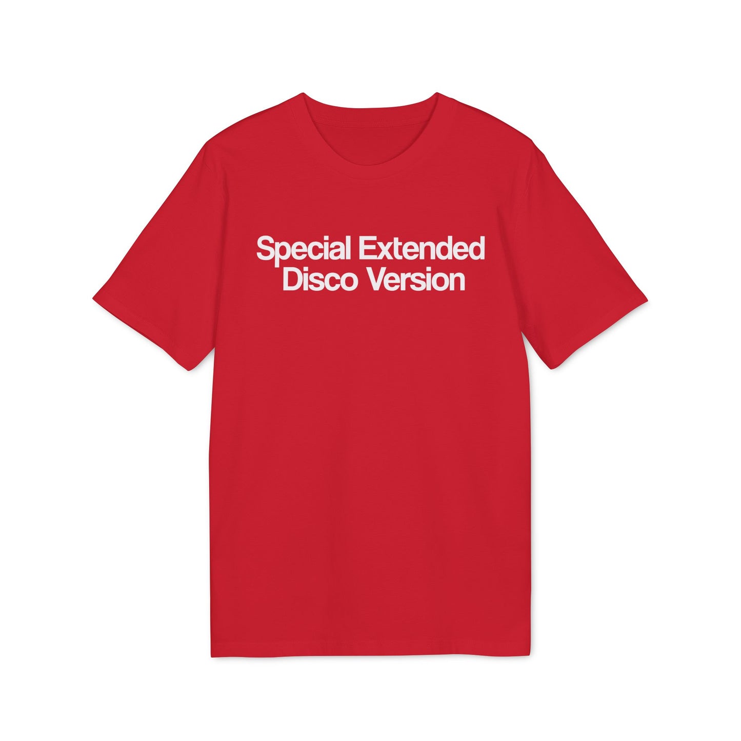 Special Extended Disco Version Maglietta in Cotone Biologico