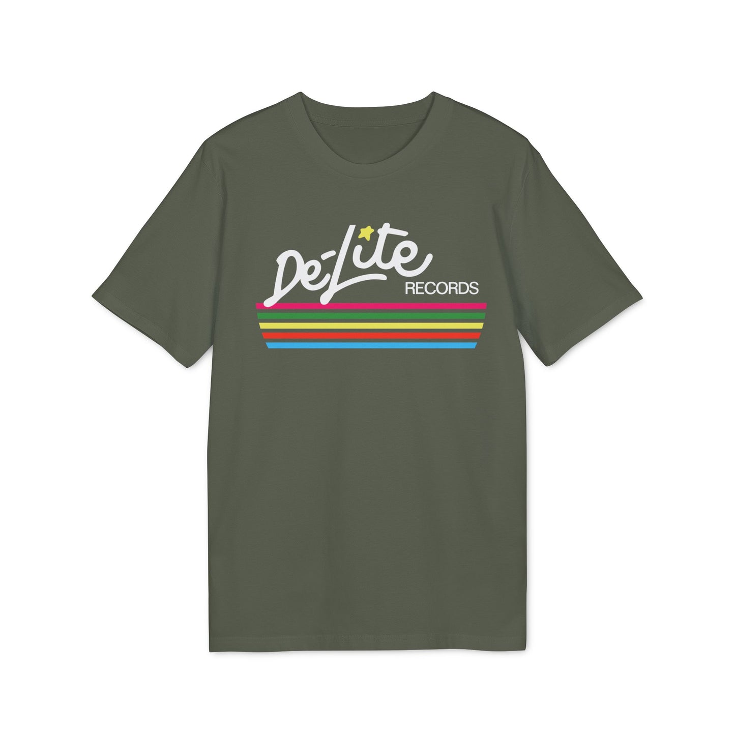 De Lite Records Maglietta in Cotone Biologico