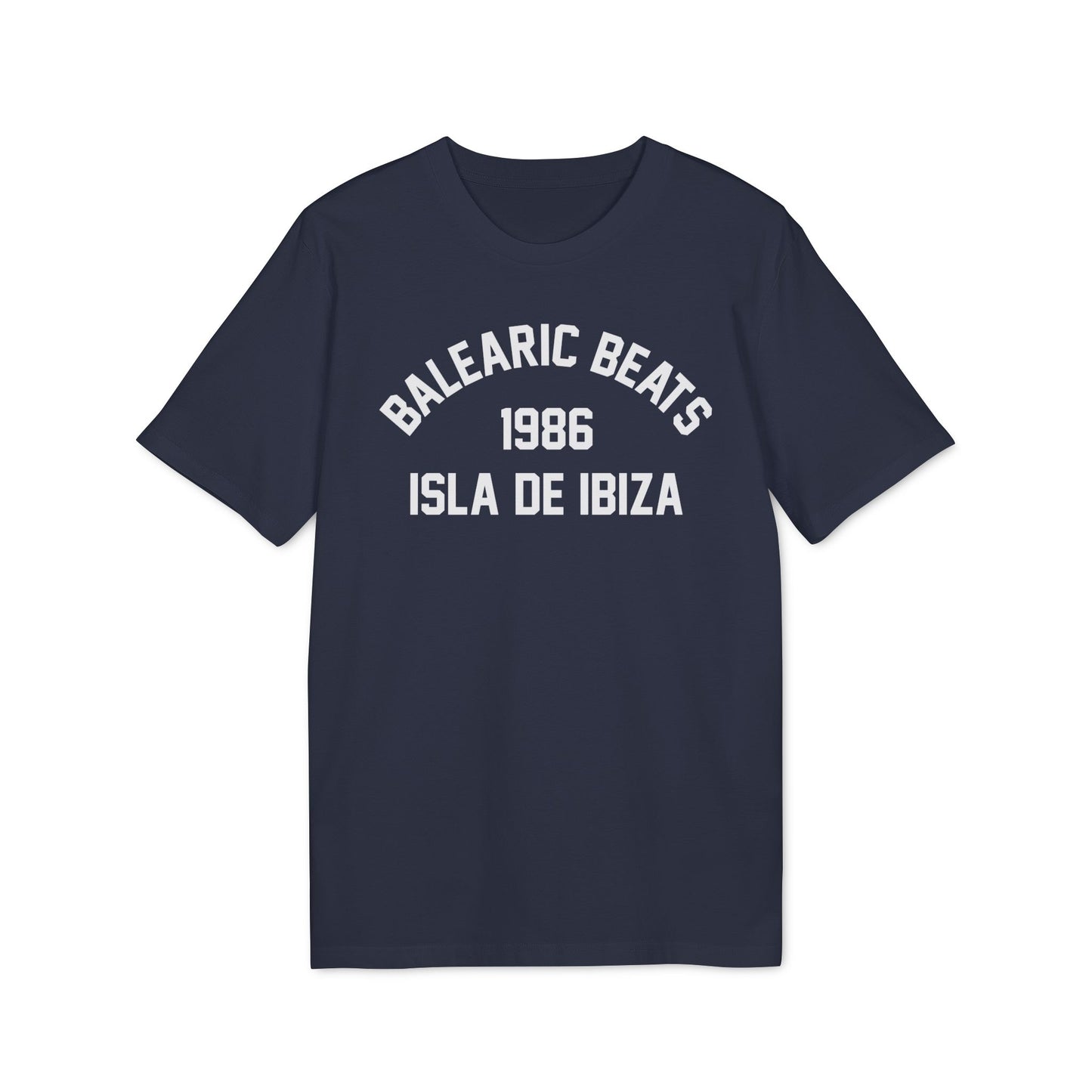 Balearic Beats Ibiza Maglietta in Cotone Biologico