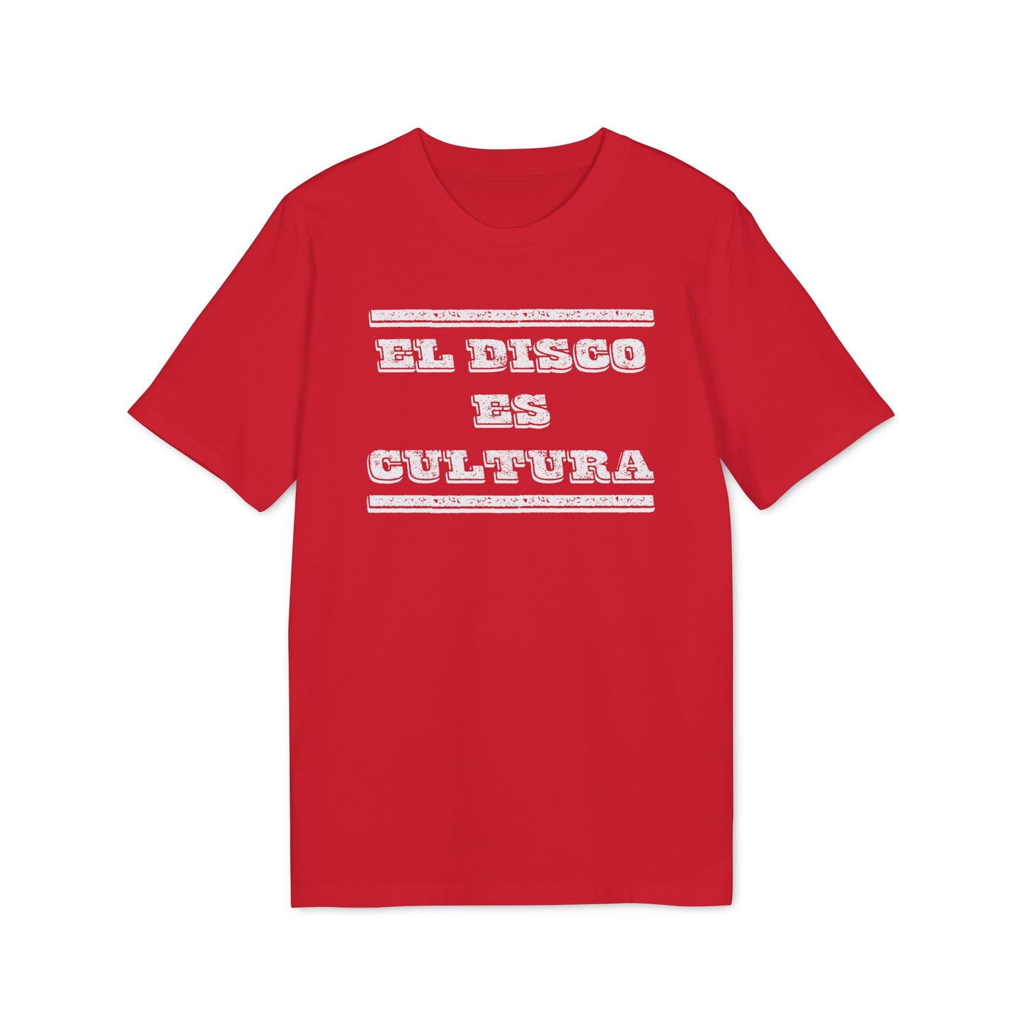 El Disco Es Cultura Maglietta in Cotone Biologico