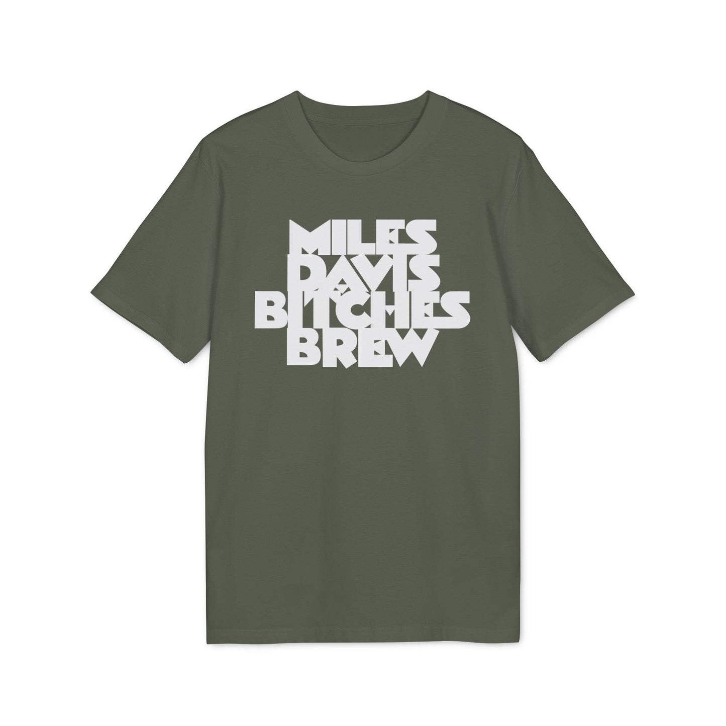 Bitches Brew Miles Davis Maglietta in Cotone Biologico