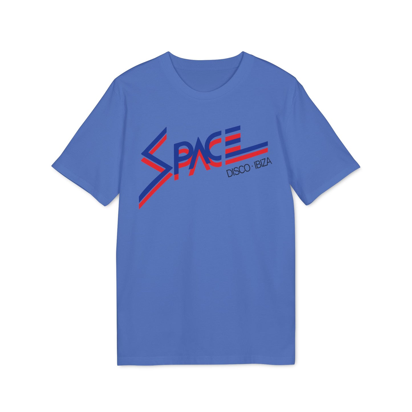 Space Disco Ibiza '87 Maglietta in Cotone Biologico