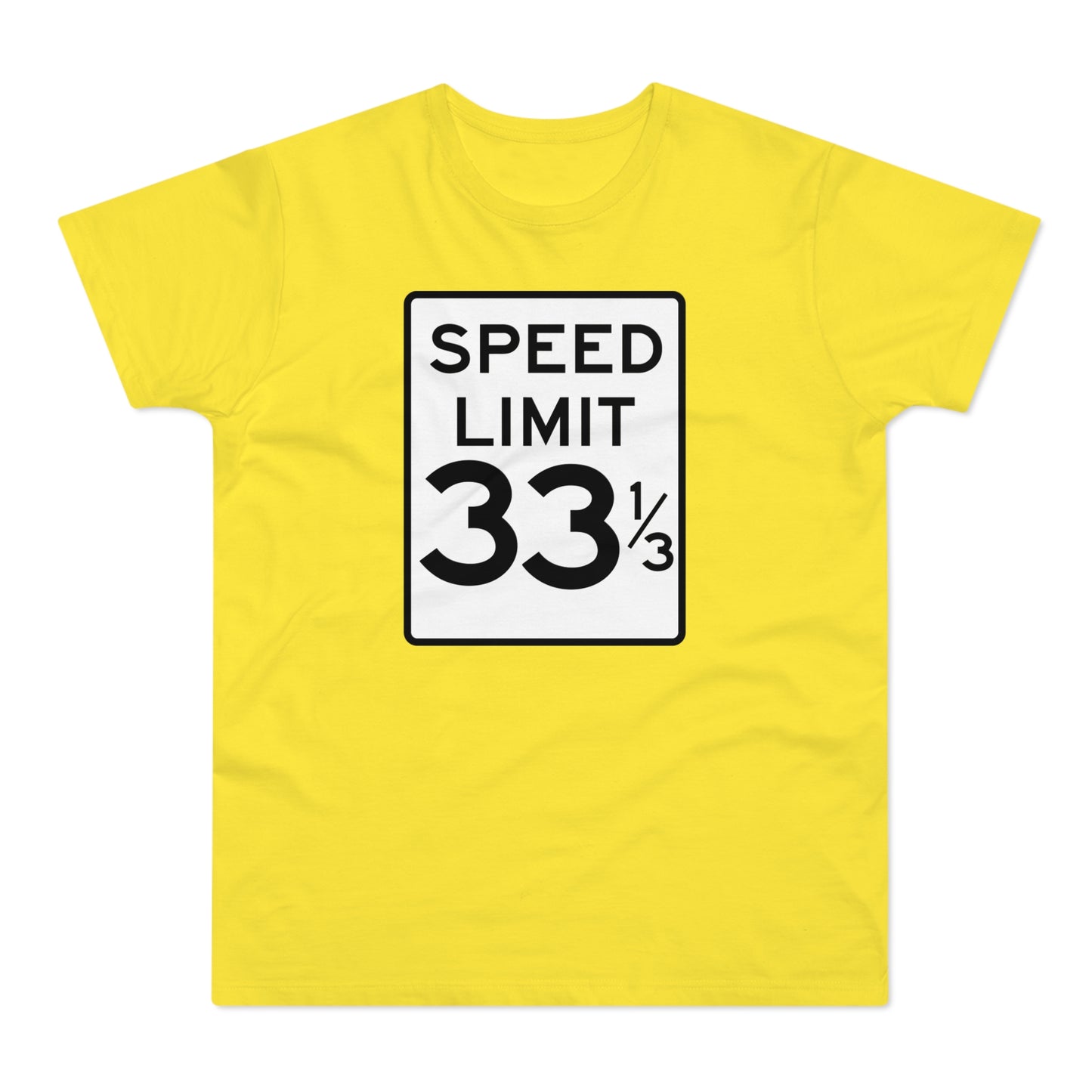 Speed Limit 33 RPM Maglietta Peso Medio