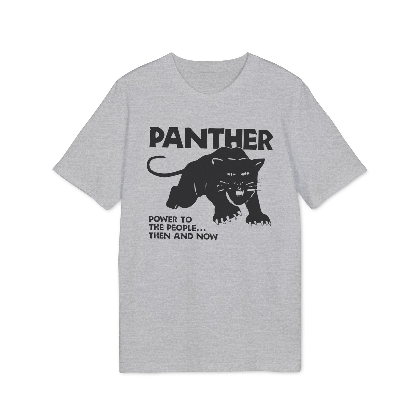 Black Panther Party Maglietta in Cotone Biologico