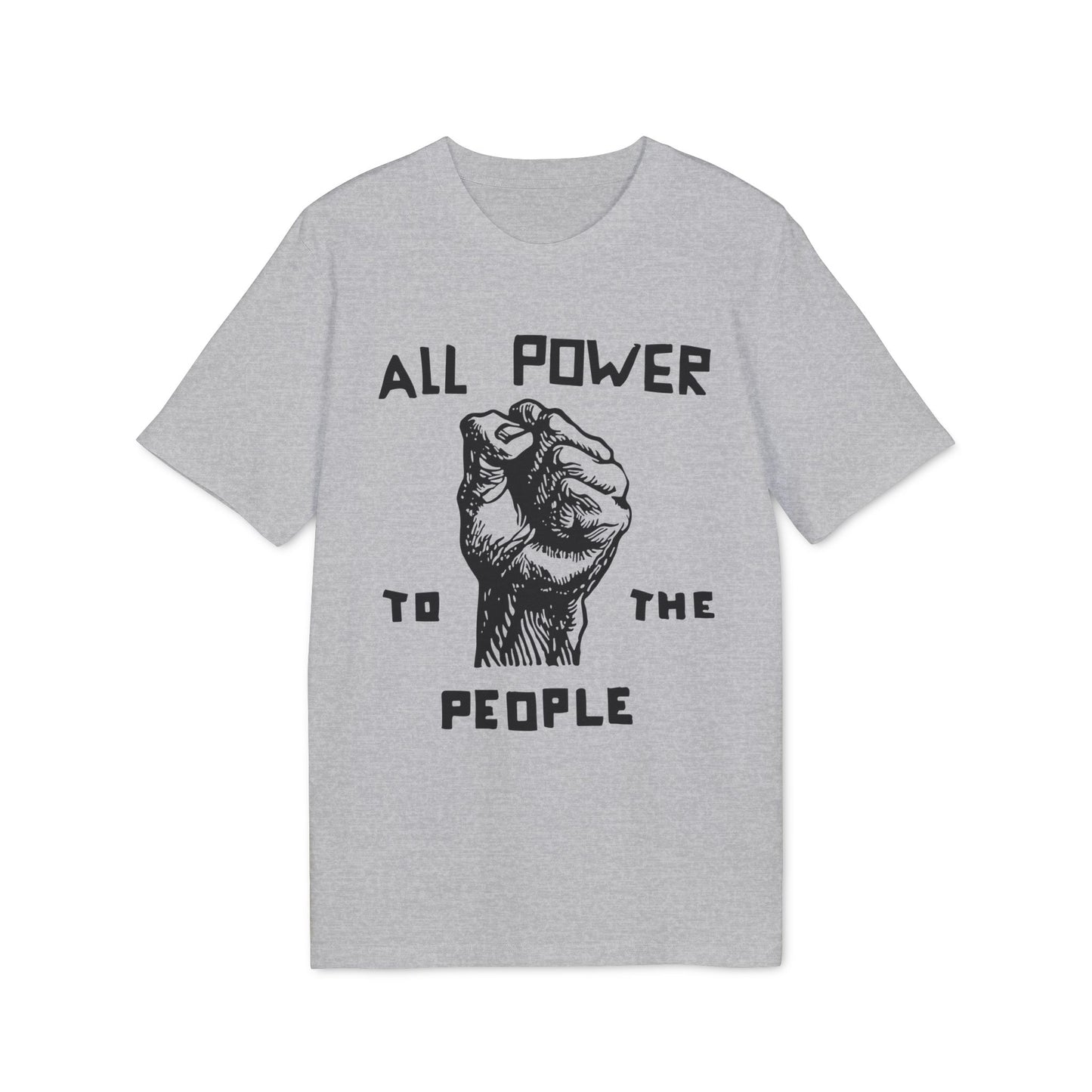 All Power To The People Maglietta in Cotone Biologico