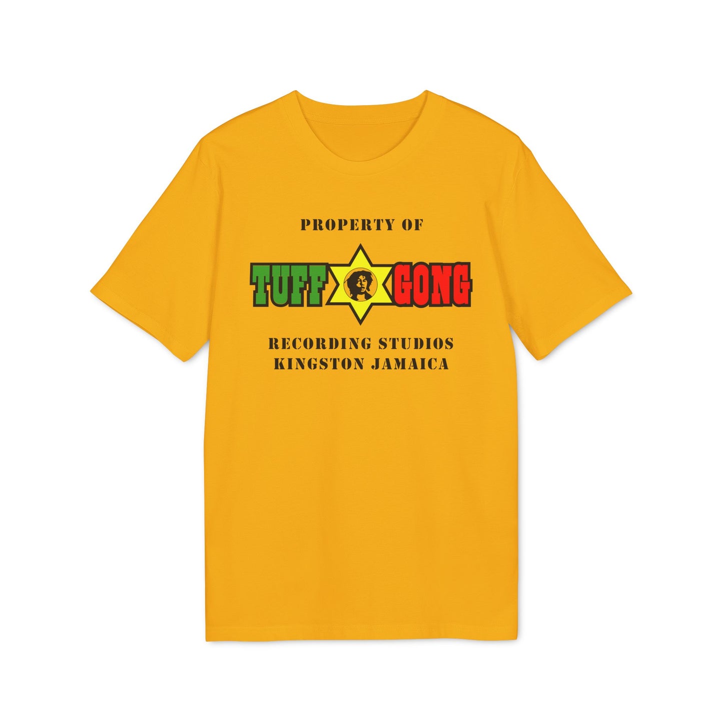 Tuff Gong Records Maglietta in Cotone Biologico