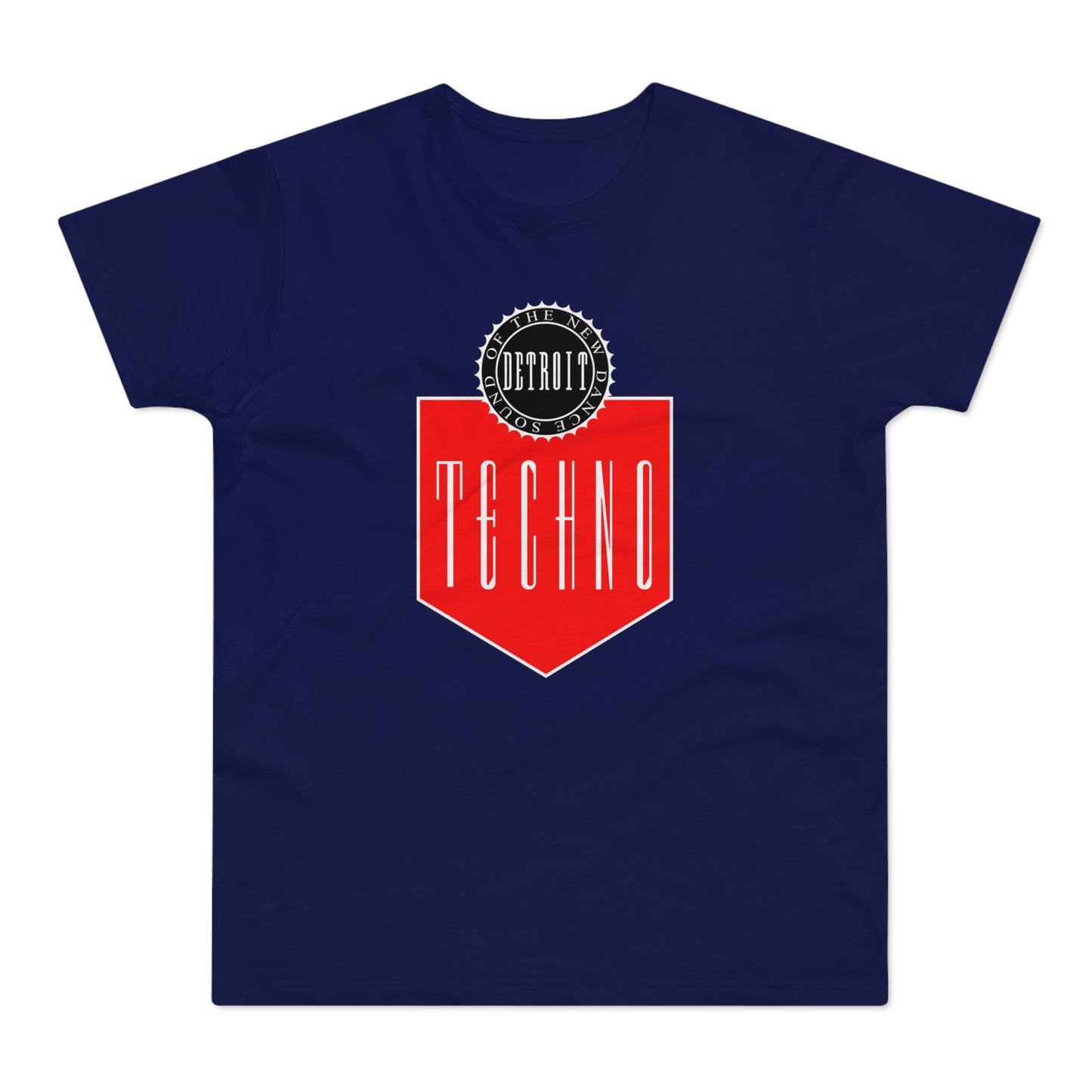 Detroit Sound Of Techno Maglietta Peso Medio