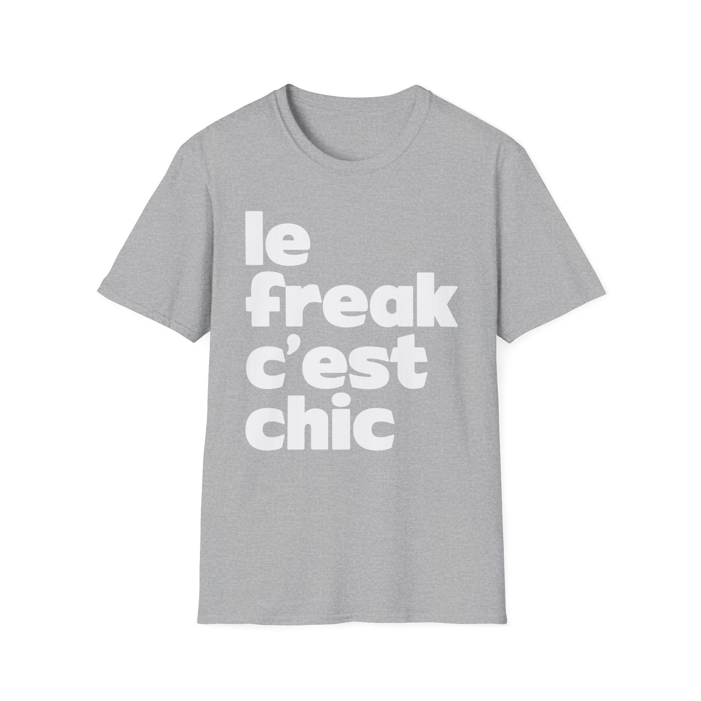 Chic Le Freak Lyrics Maglietta - Leggera