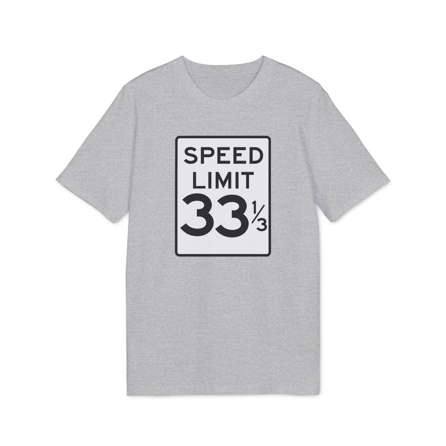 Speed Limit 33 RPM Maglietta in Cotone Biologico