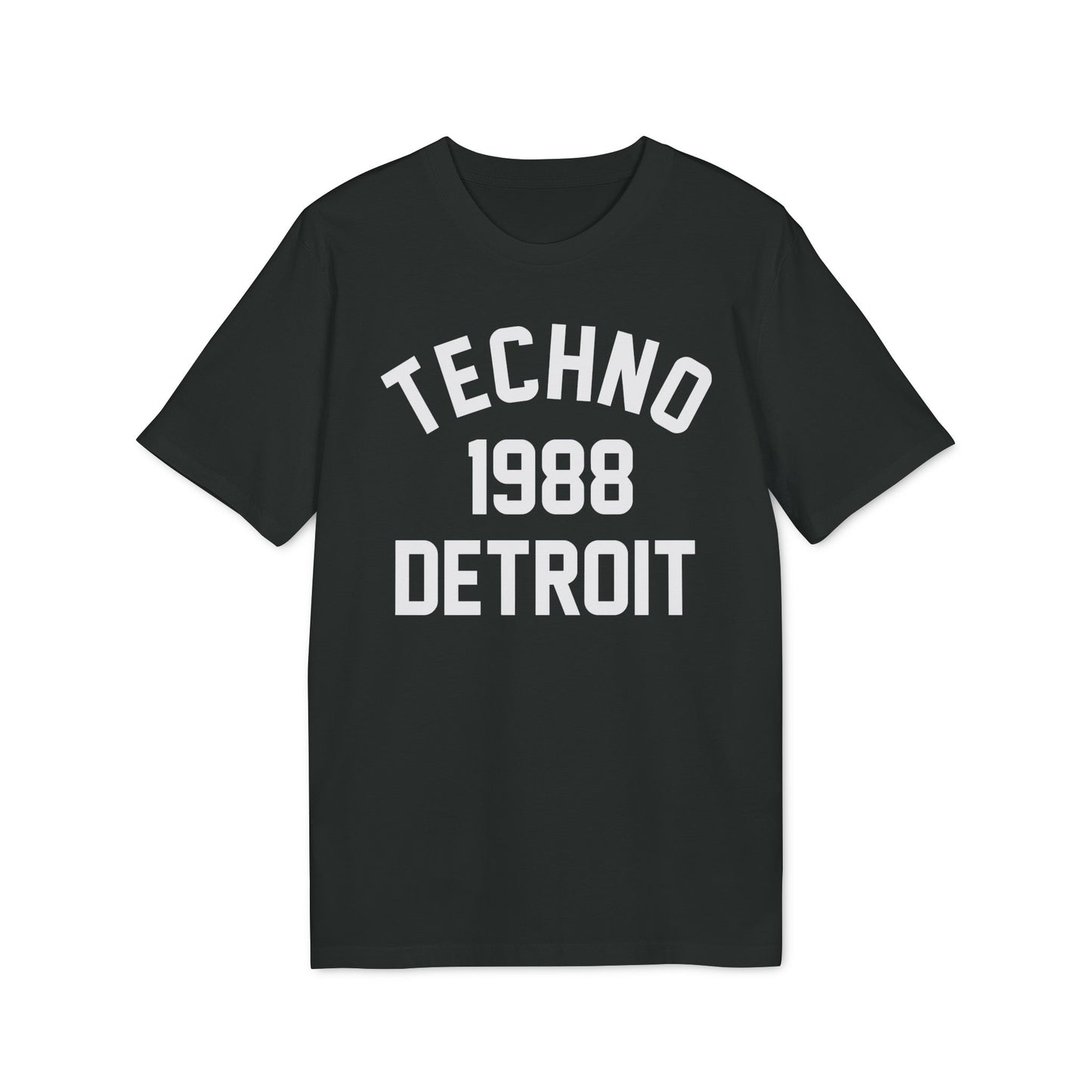 Techno Detroit 1988 Maglietta in Cotone Biologico