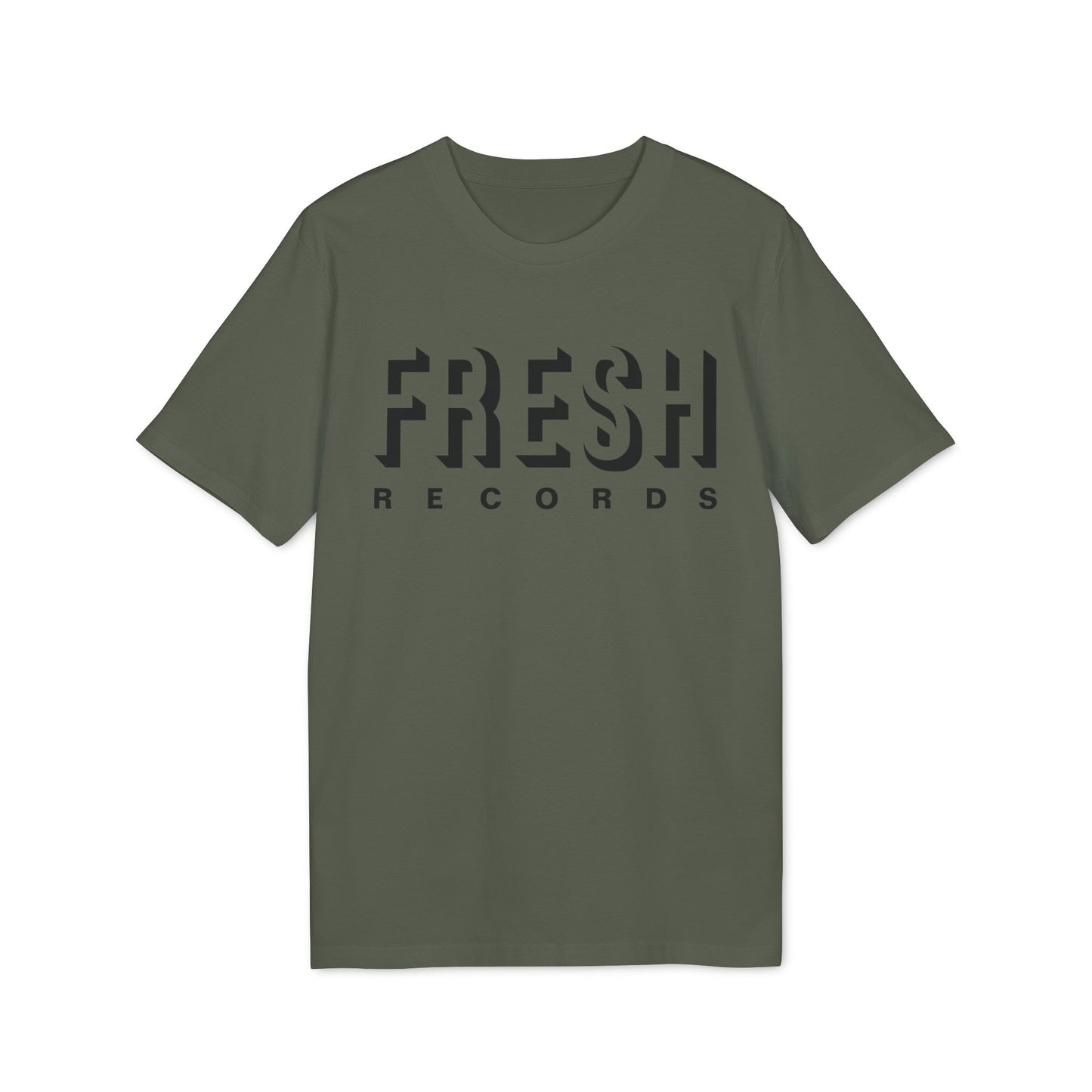 Fresh Records Maglietta in Cotone Biologico