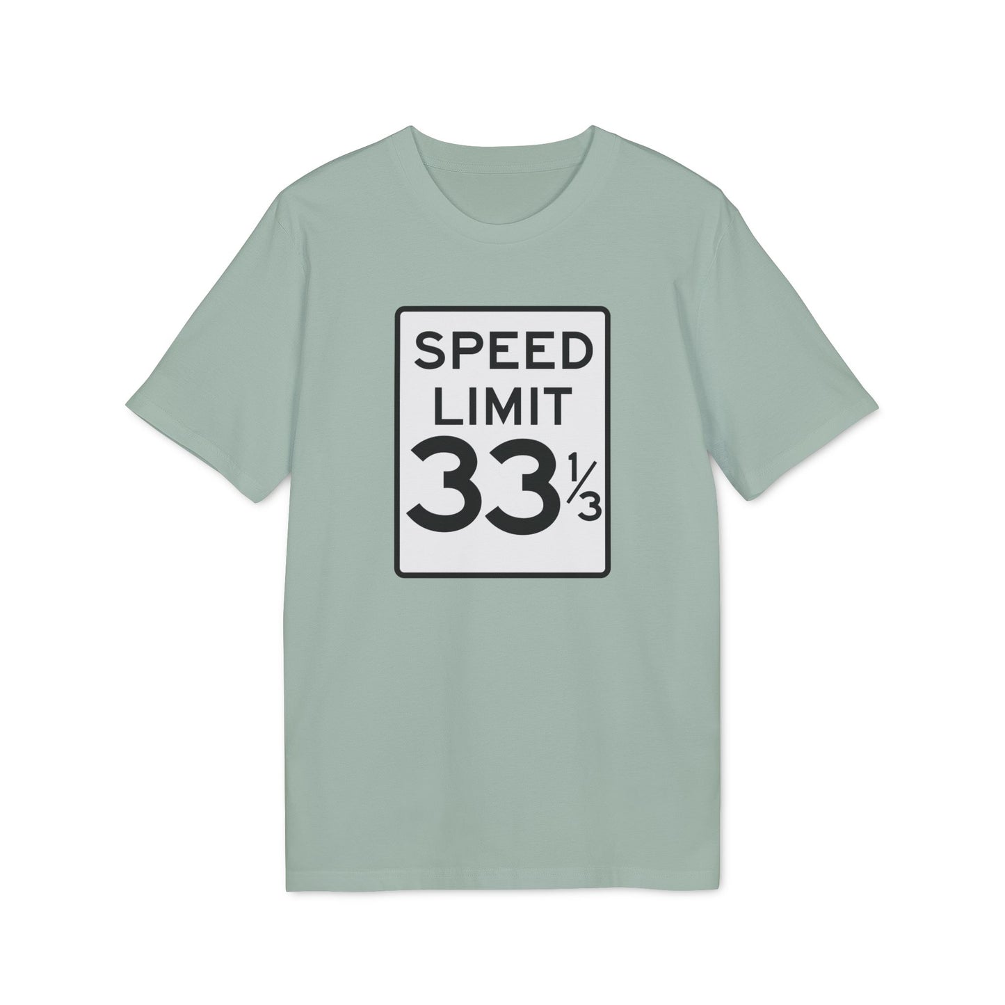 Speed Limit 33 RPM Maglietta in Cotone Biologico