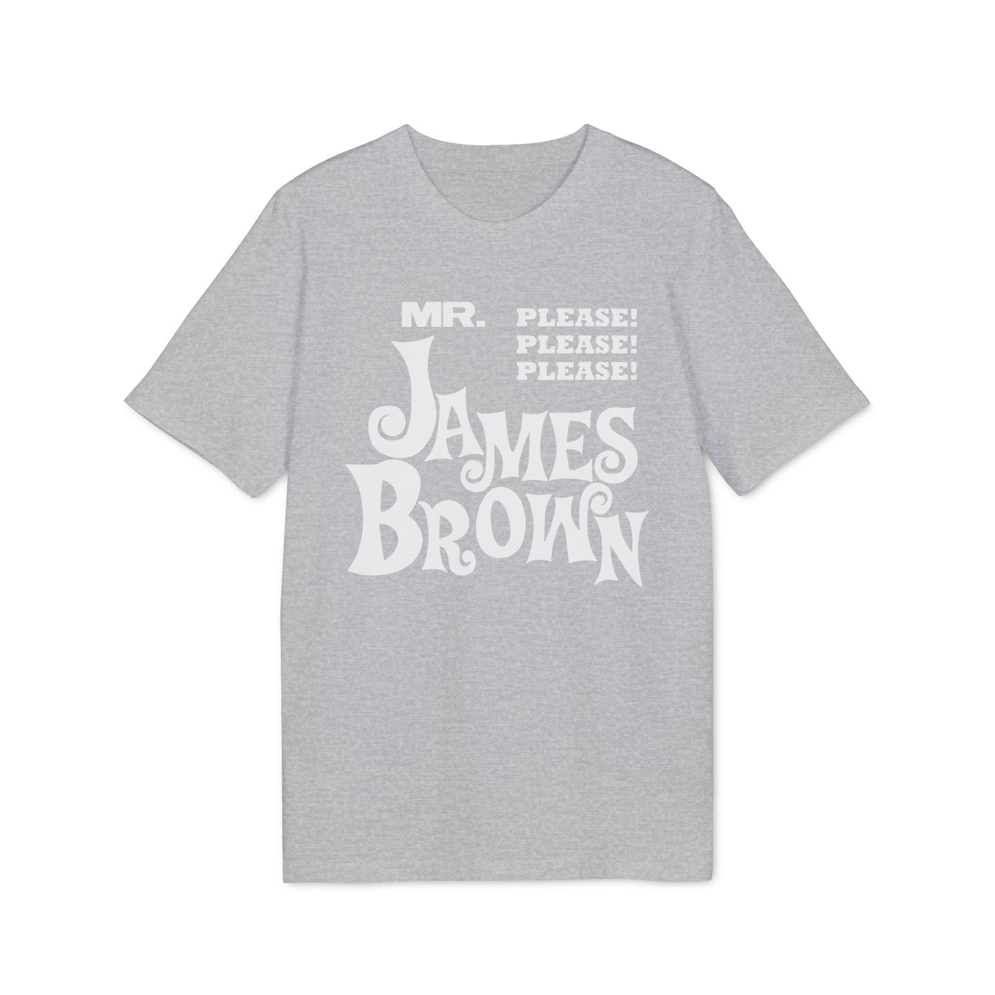 Mr Please Please Please James Brown Maglietta in Cotone Biologico