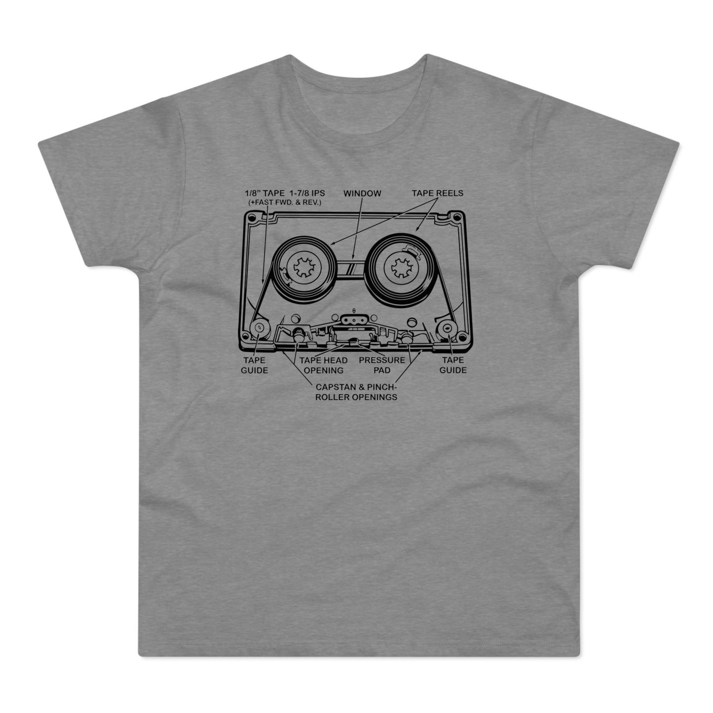 How It Works: Cassette Tape Maglietta Peso Medio