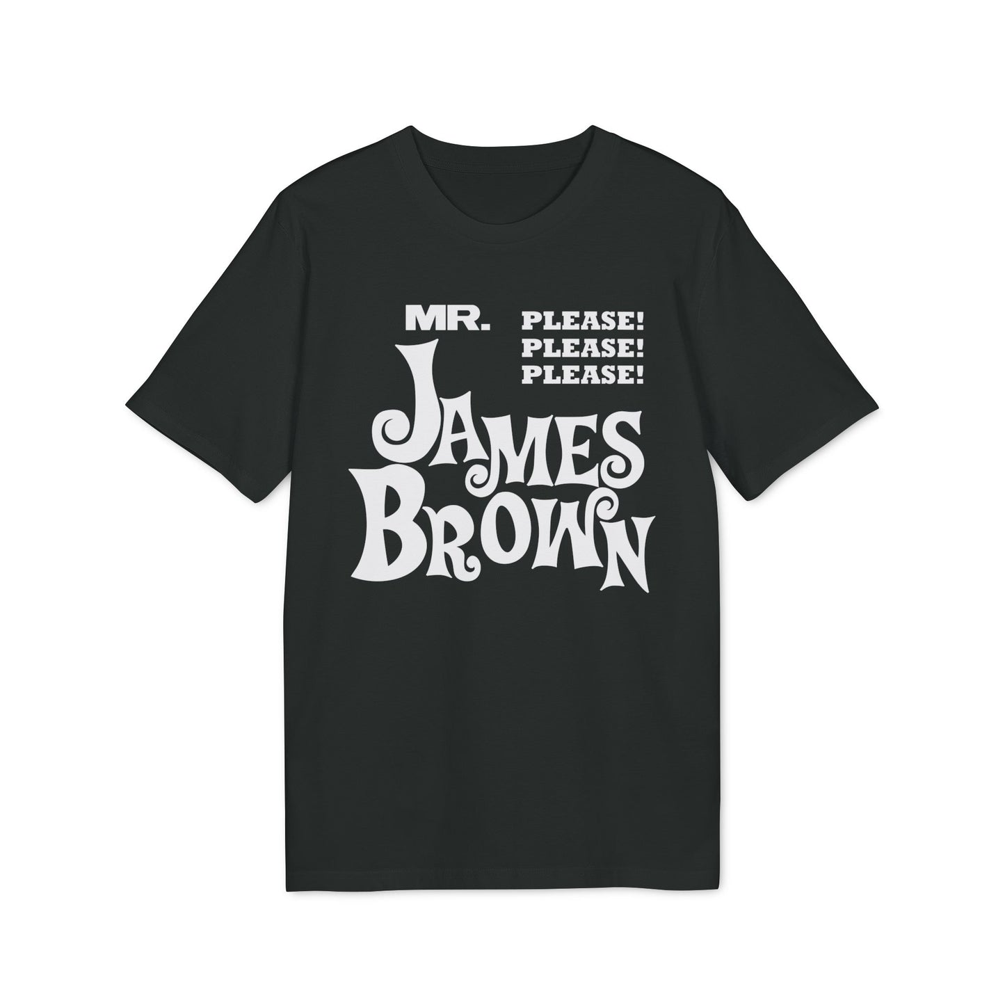 Mr Please Please Please James Brown Maglietta in Cotone Biologico
