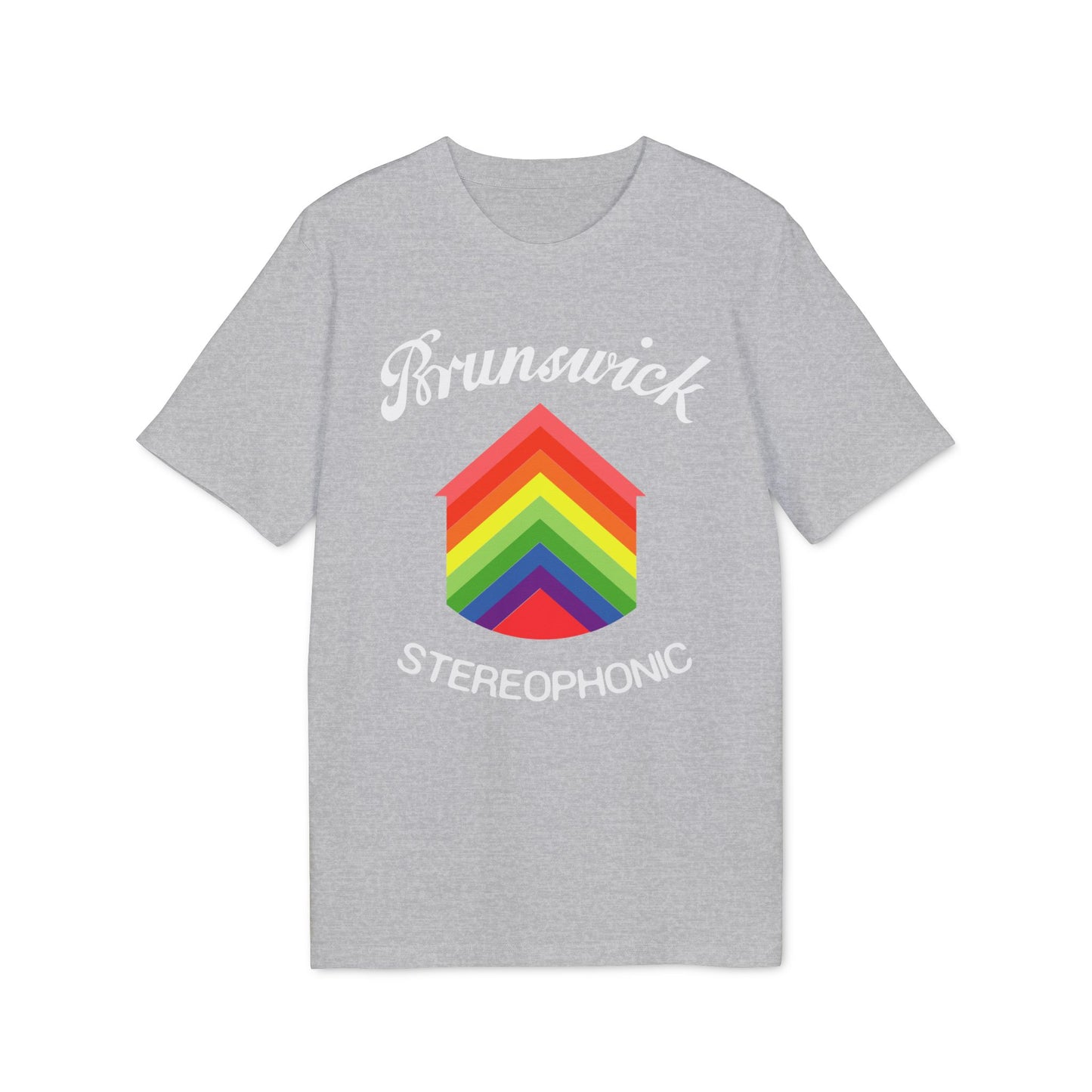 Brunswick Records Stereophonic Maglietta in Cotone Biologico