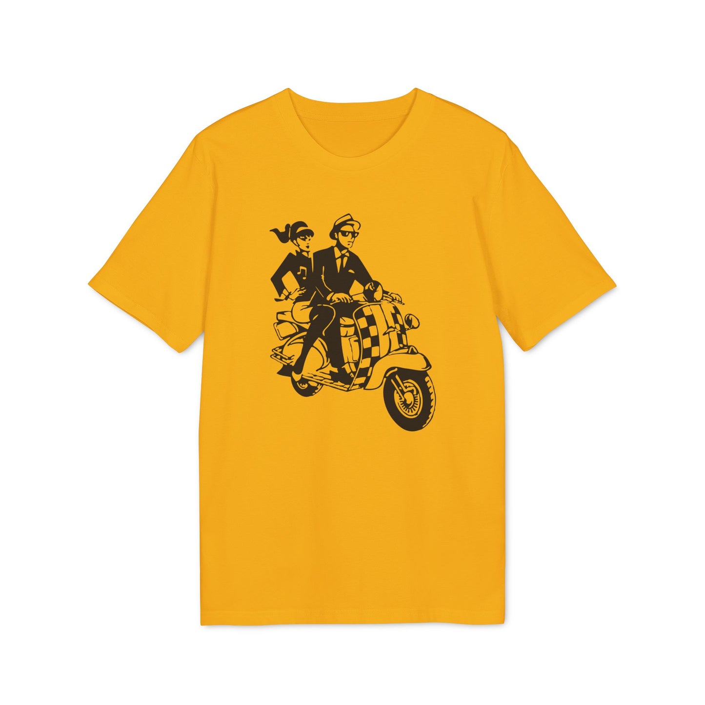 Rudeboy Scooter Maglietta in Cotone Biologico