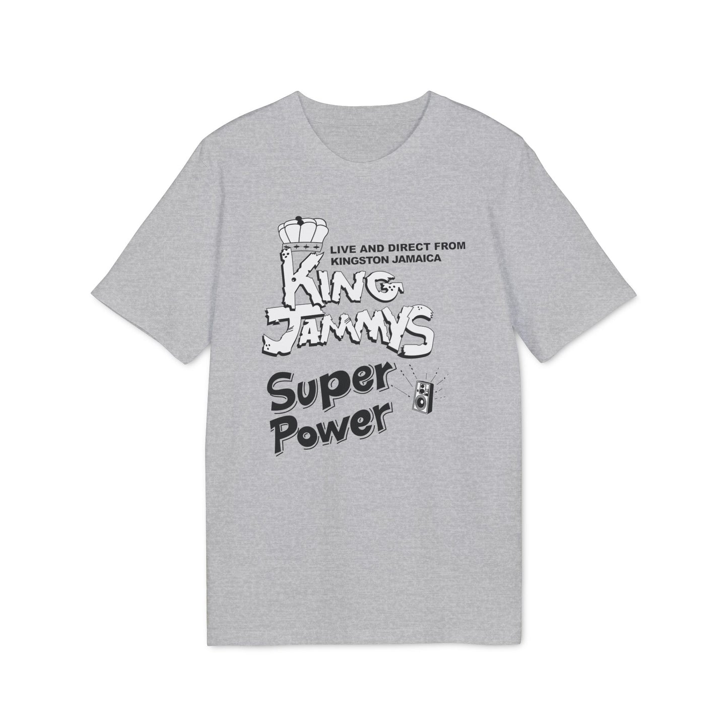 King Jammy's Super Power Maglietta in Cotone Biologico