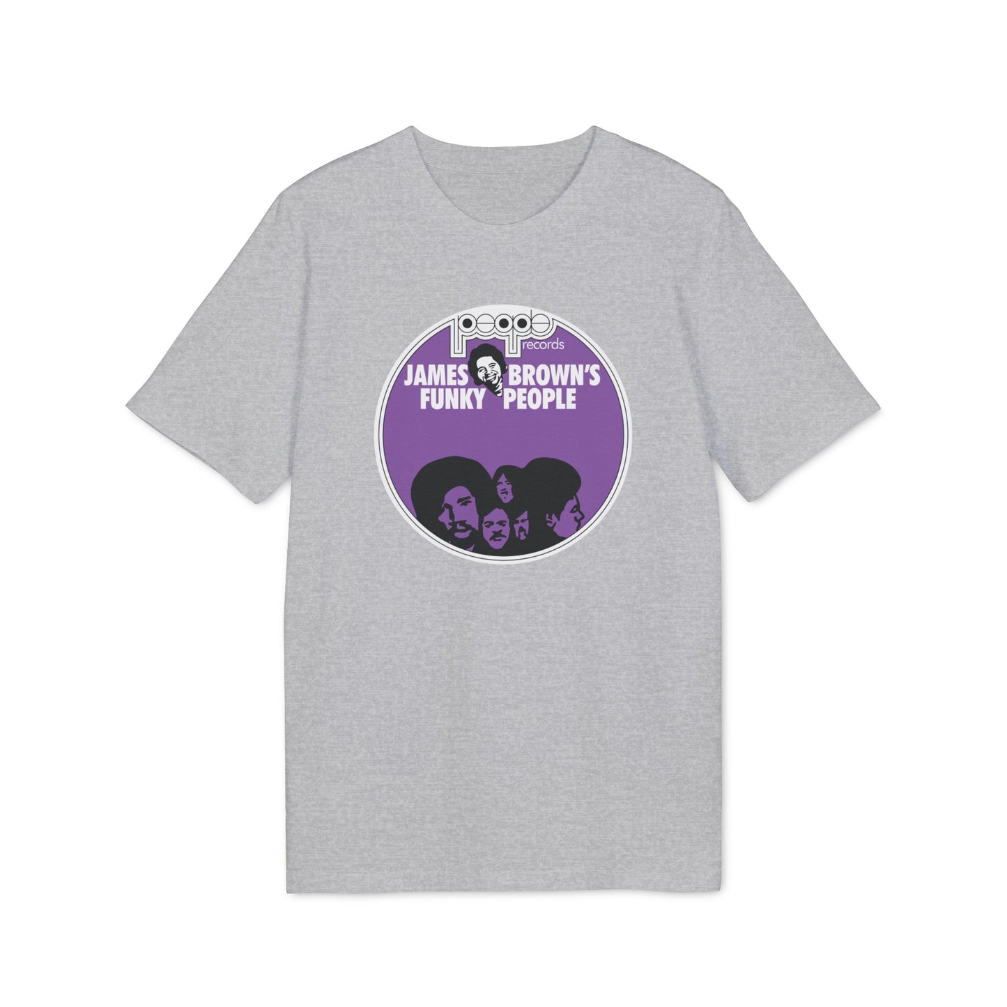 James Brown Funky People Maglietta in Cotone Biologico