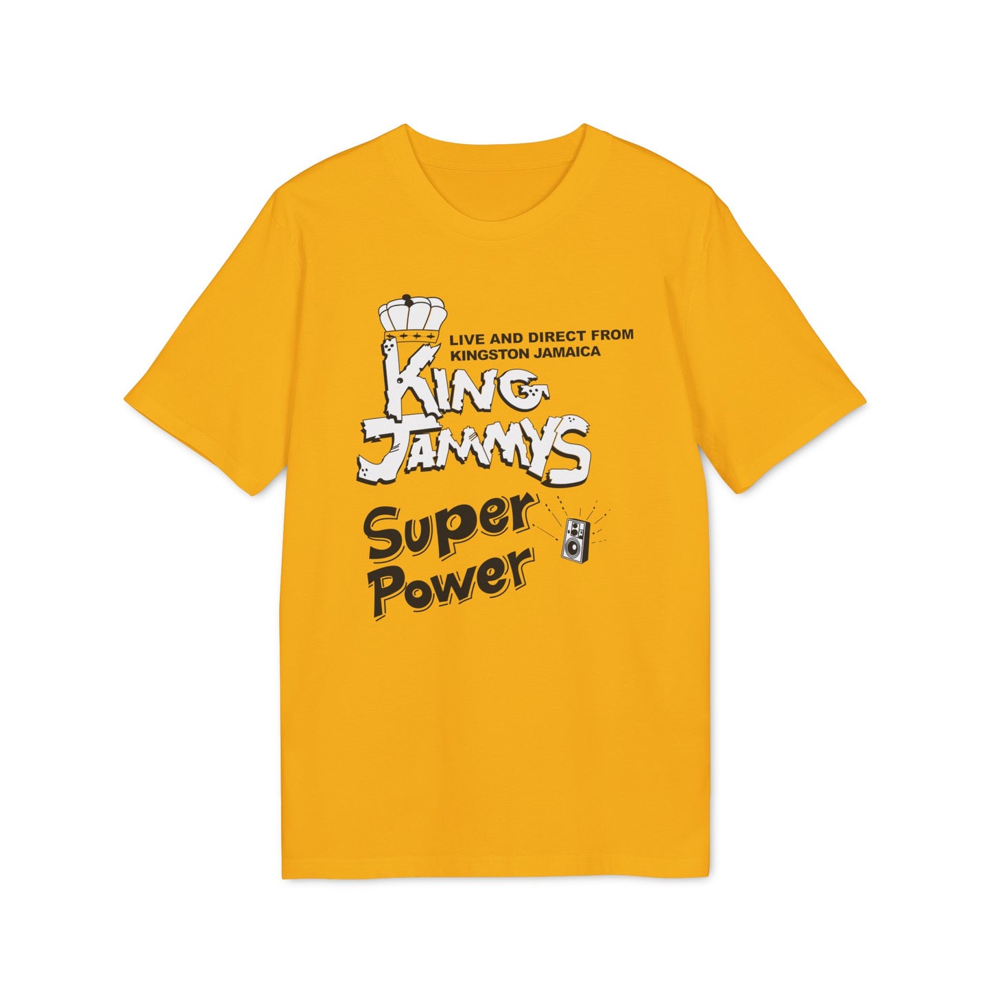 King Jammy's Super Power Maglietta in Cotone Biologico