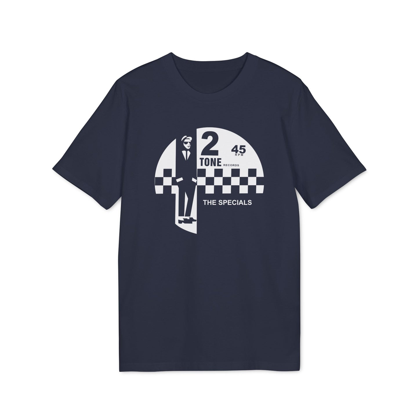 2 Tone Records Maglietta in Cotone Biologico