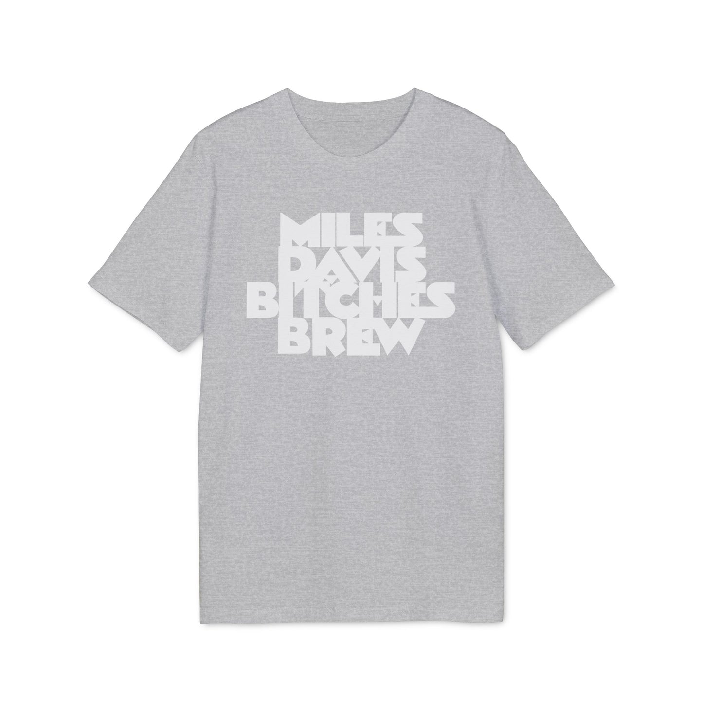 Bitches Brew Miles Davis Maglietta in Cotone Biologico