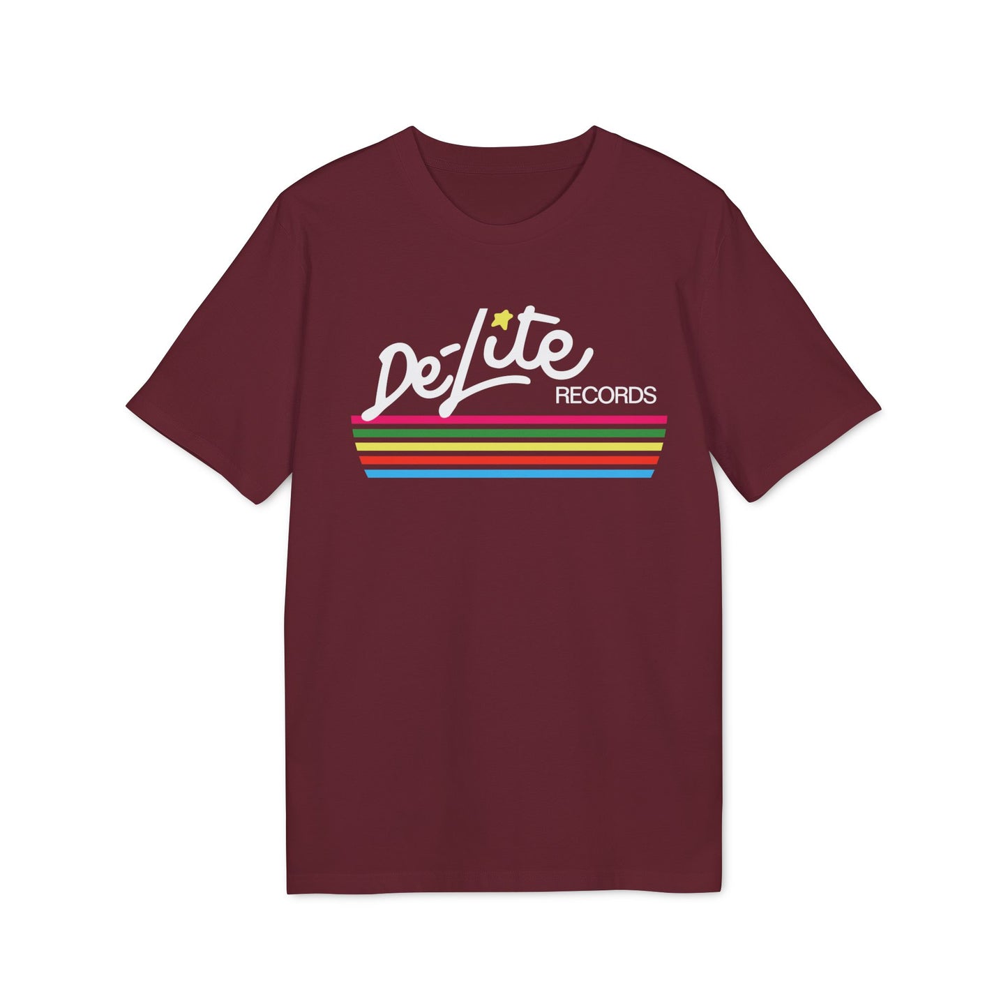 De Lite Records Maglietta in Cotone Biologico