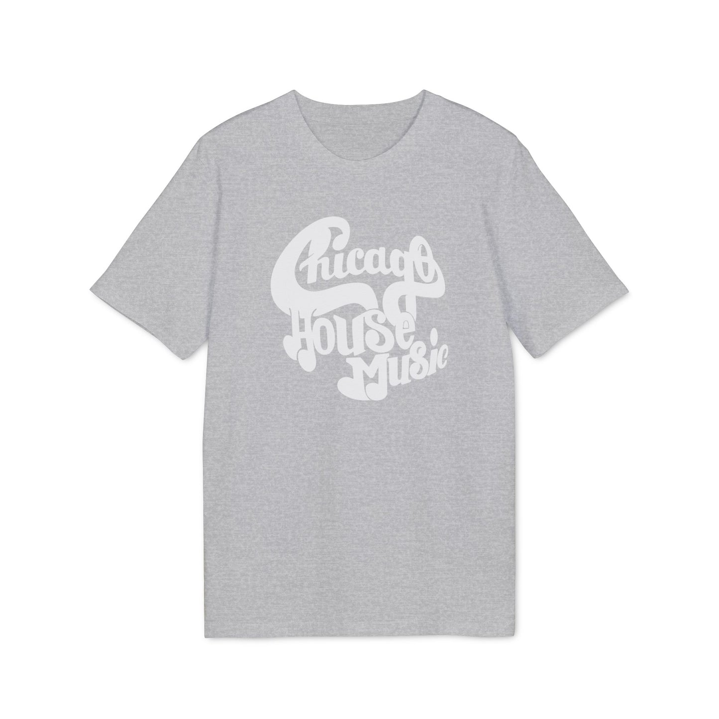 Chicago House Music Maglietta in Cotone Biologico