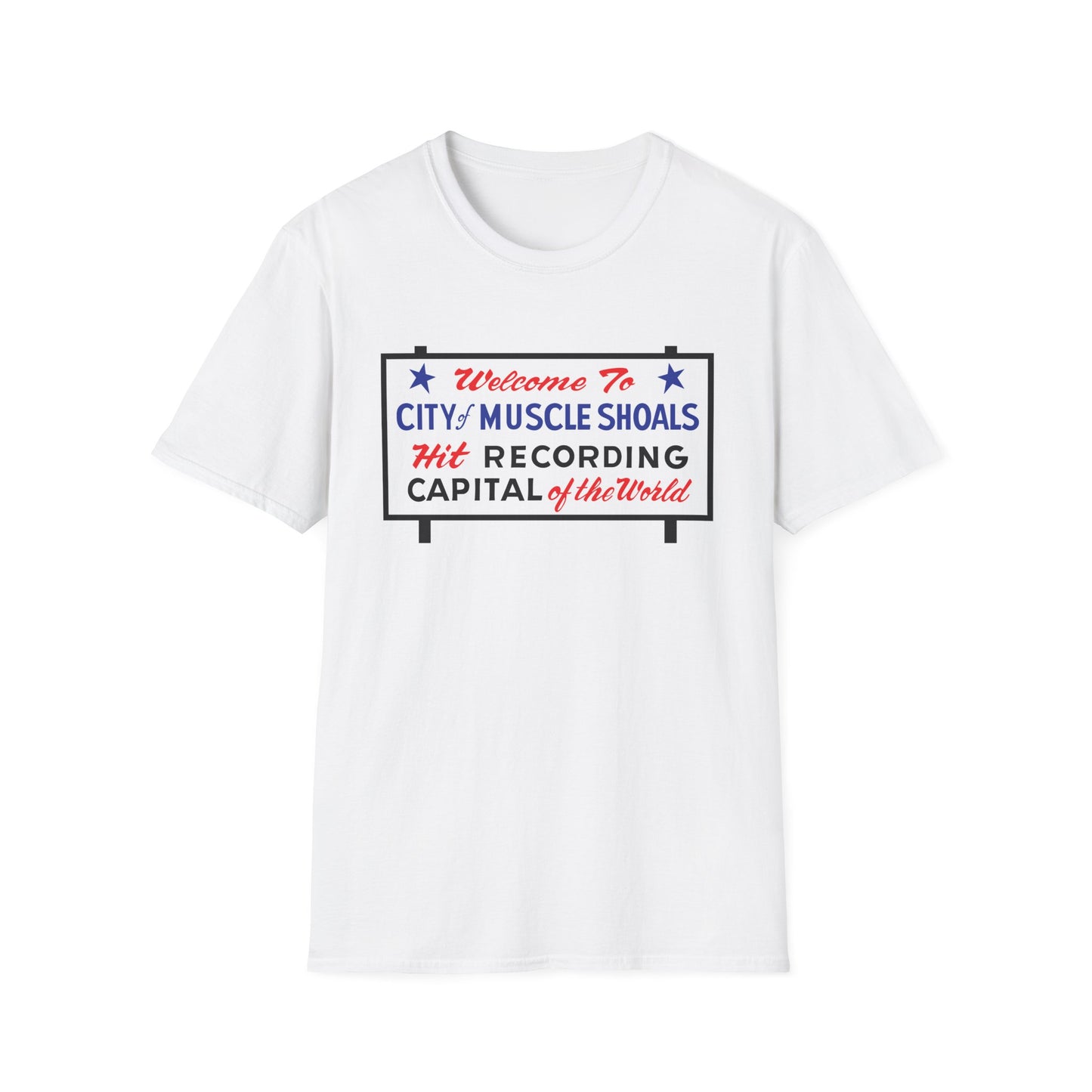 Welcome To Muscle Shoals Maglietta - Leggera