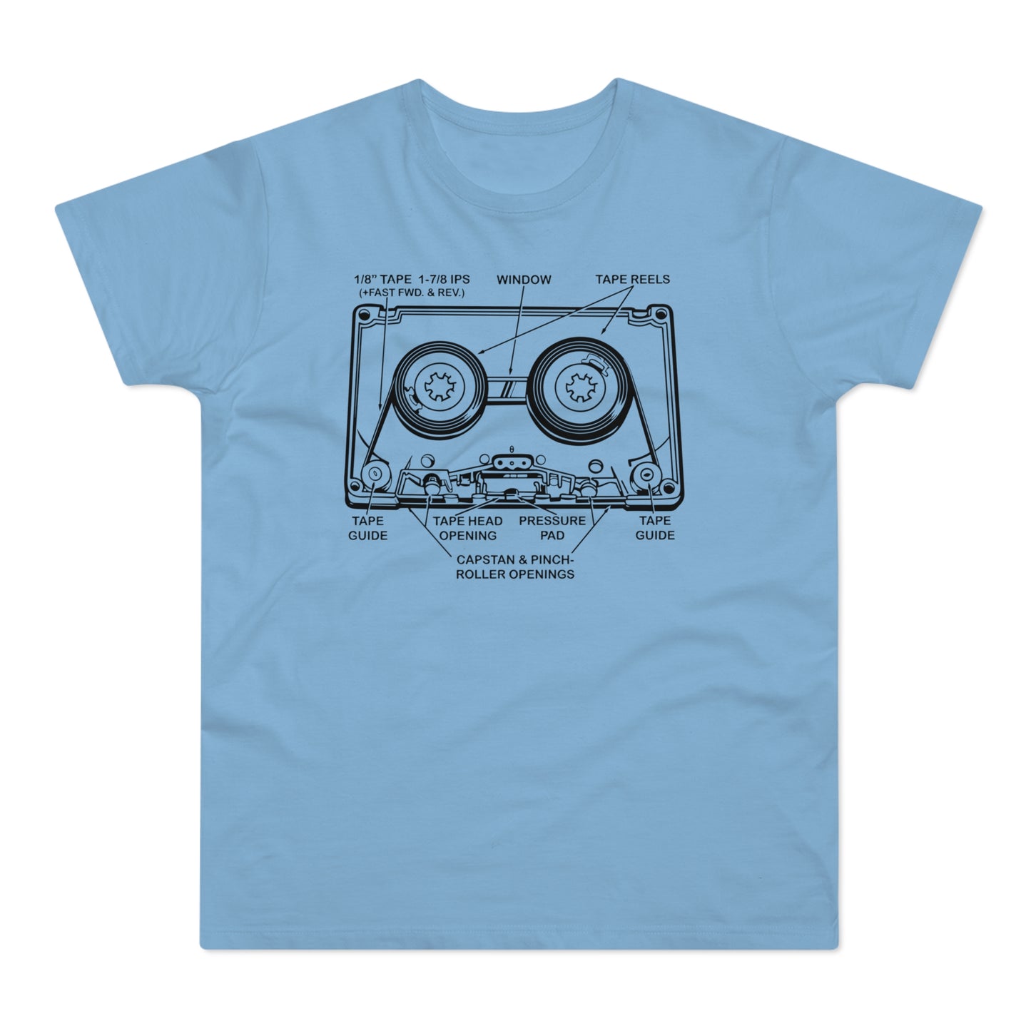 How It Works: Cassette Tape Maglietta Peso Medio