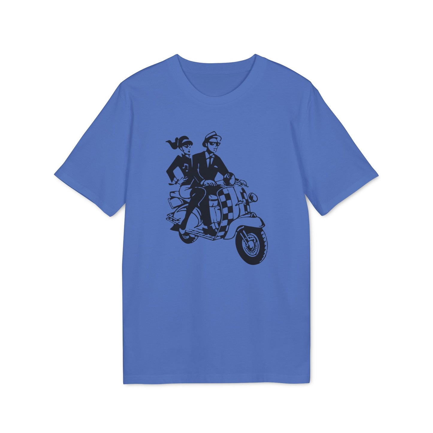 Rudeboy Scooter Maglietta in Cotone Biologico