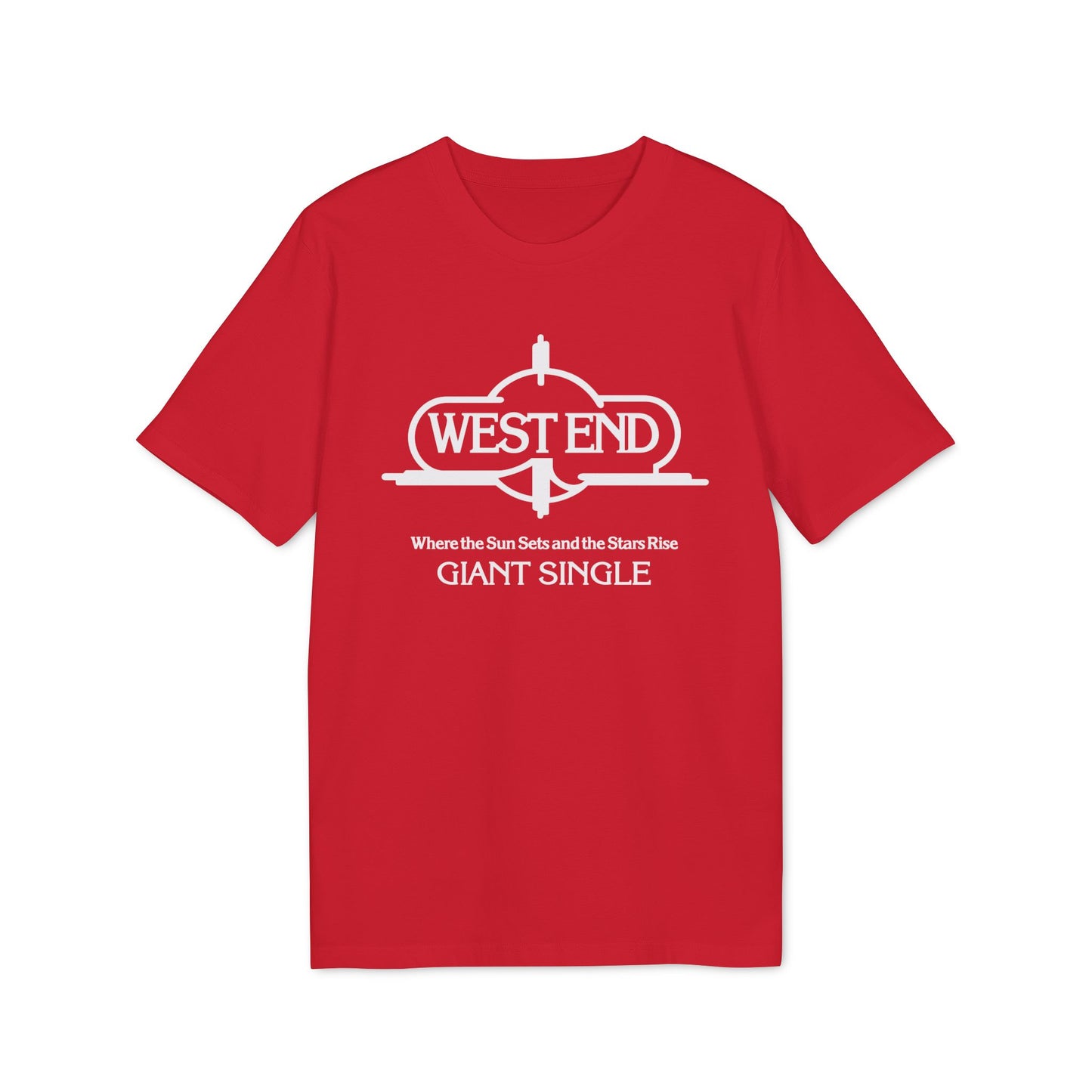 West End Records "Where The Sun Sets" Maglietta in Cotone Biologico