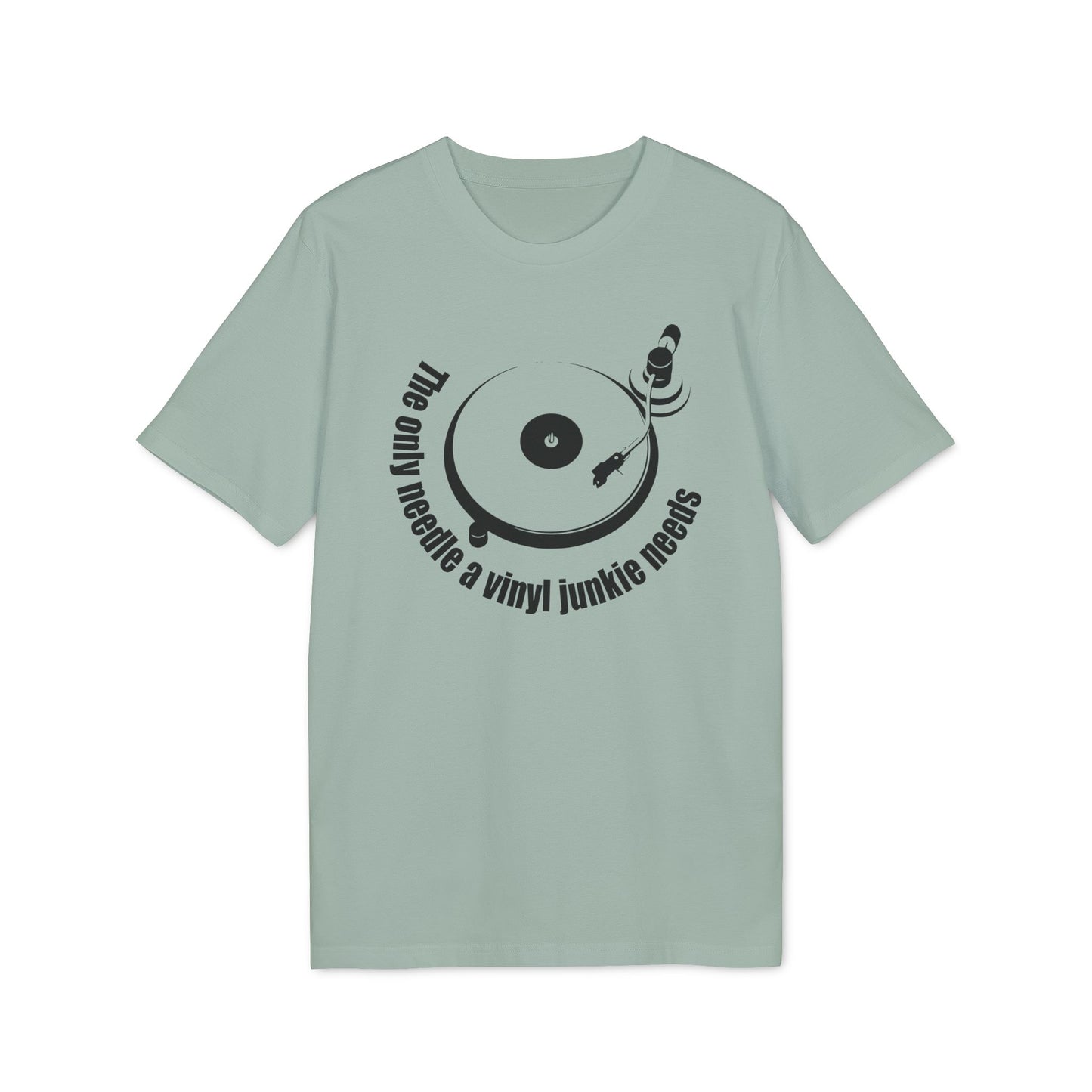 The Only Needle A Vinyl Junkie Needs Maglietta in Cotone Biologico