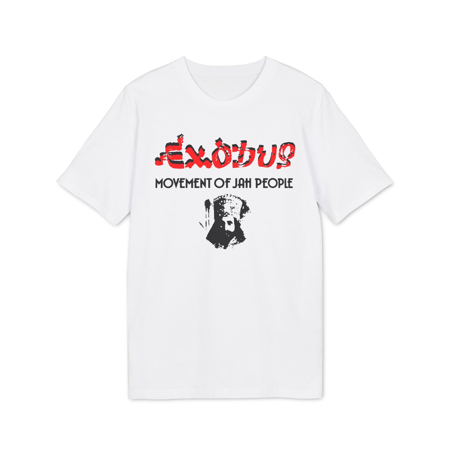 Exodus Movement Of Jah People Maglietta in Cotone Biologico