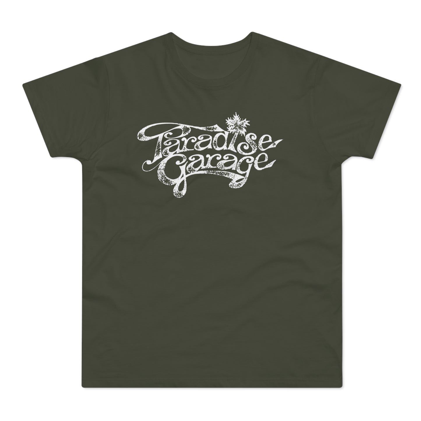 Paradise Garage Maglietta Peso Medio Distressed Print