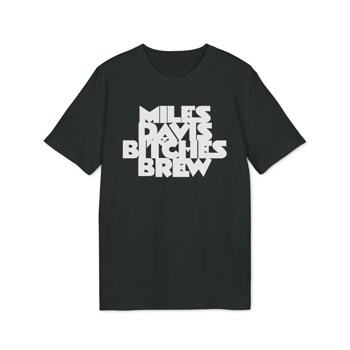 Bitches Brew Miles Davis Maglietta in Cotone Biologico