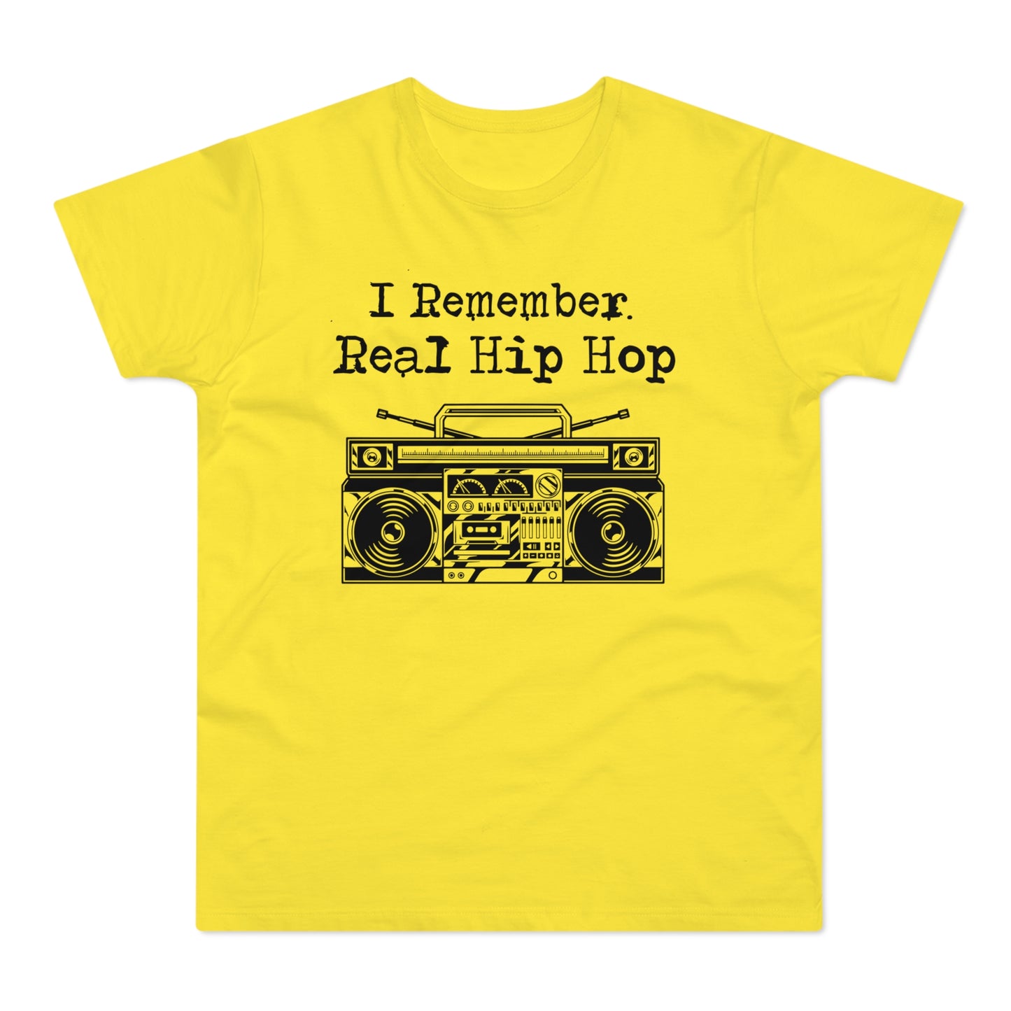 I Remember Real Hip Hop Maglietta Peso Medio