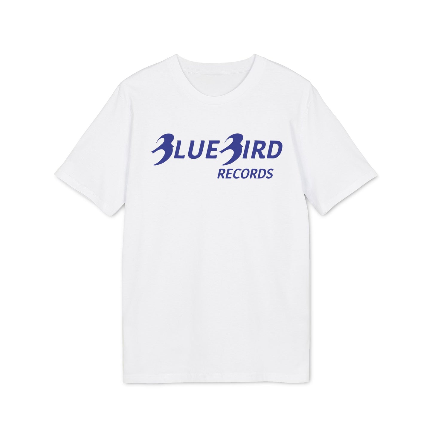 Blue Bird Records Maglietta in Cotone Biologico