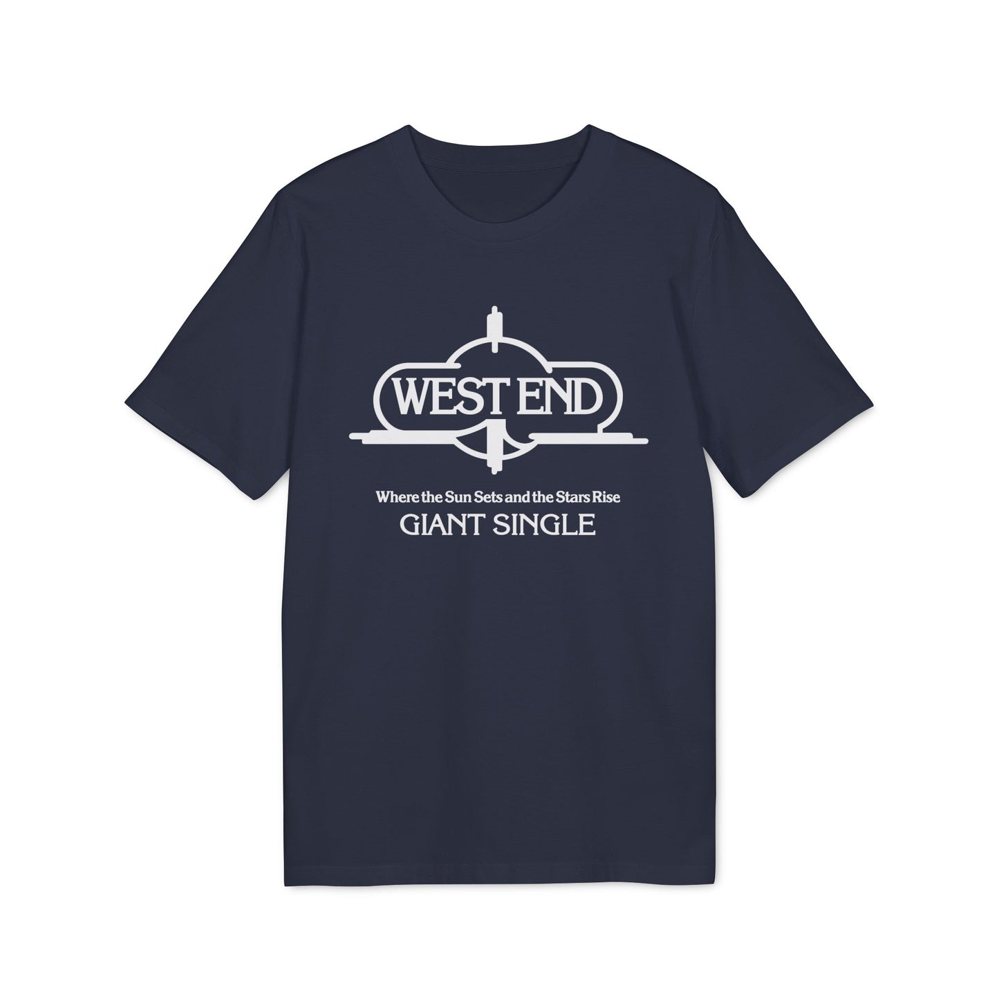 West End Records "Where The Sun Sets" Maglietta in Cotone Biologico