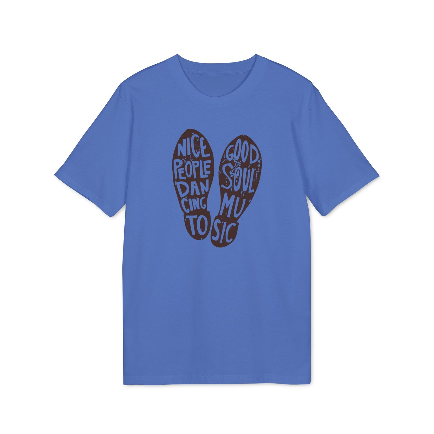 Nice People Dancing To Soul Music Maglietta in Cotone Biologico