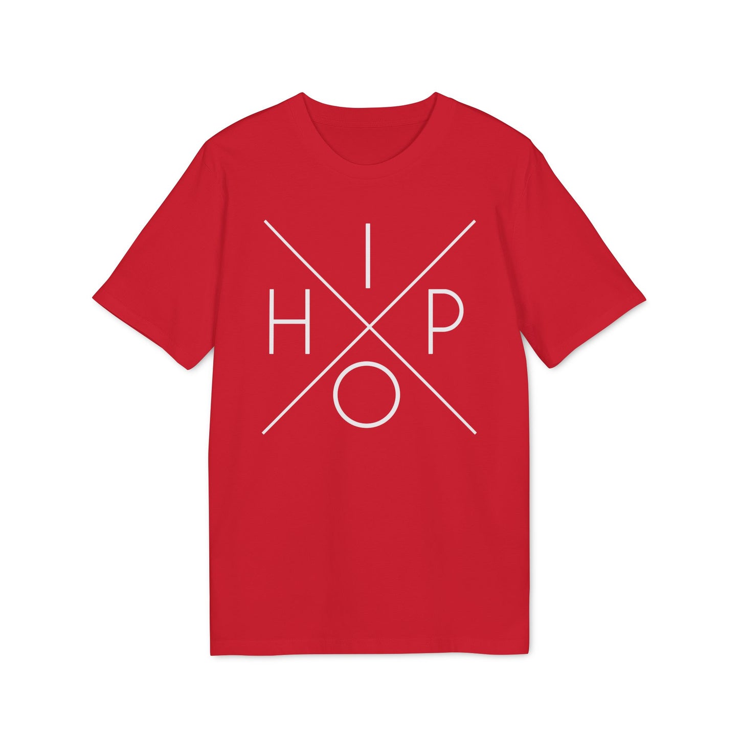 X Hip Hop Maglietta in Cotone Biologico