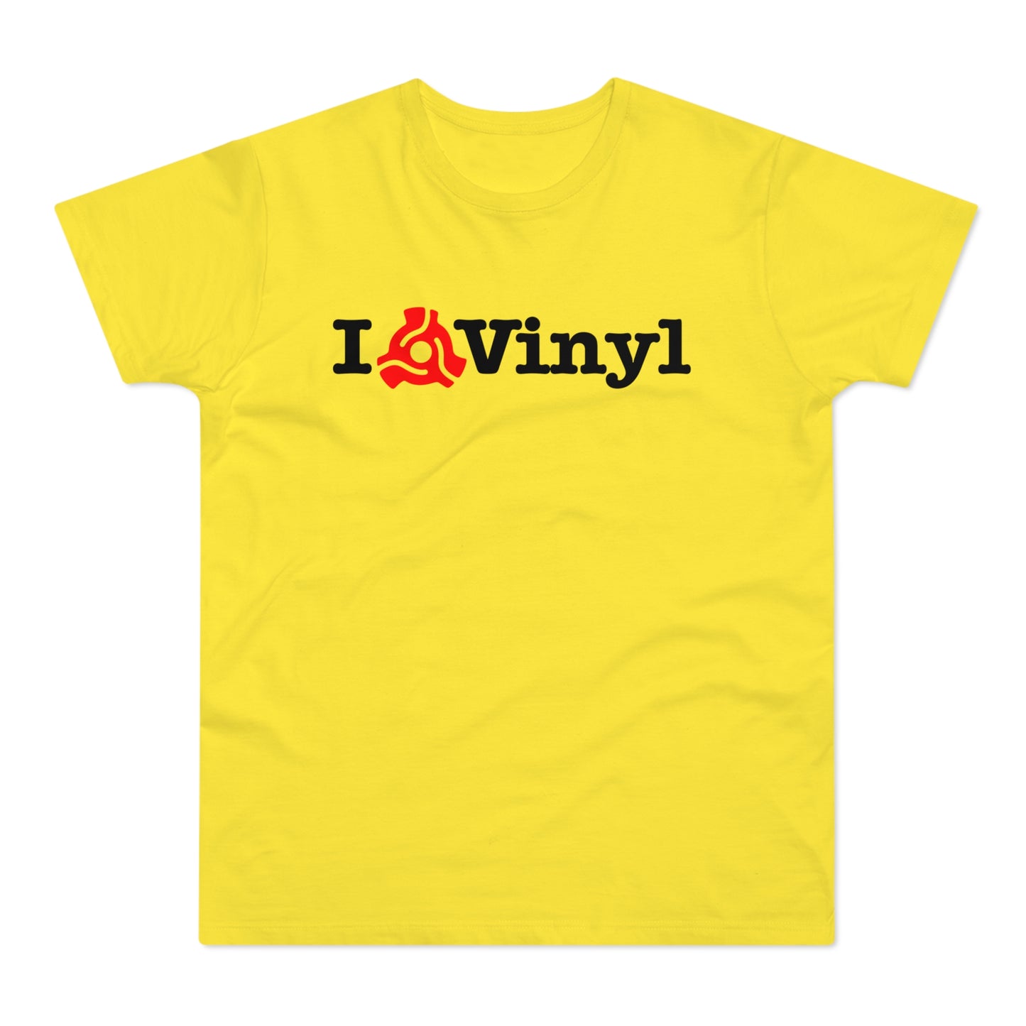 I Love Vinyl Maglietta Peso Medio