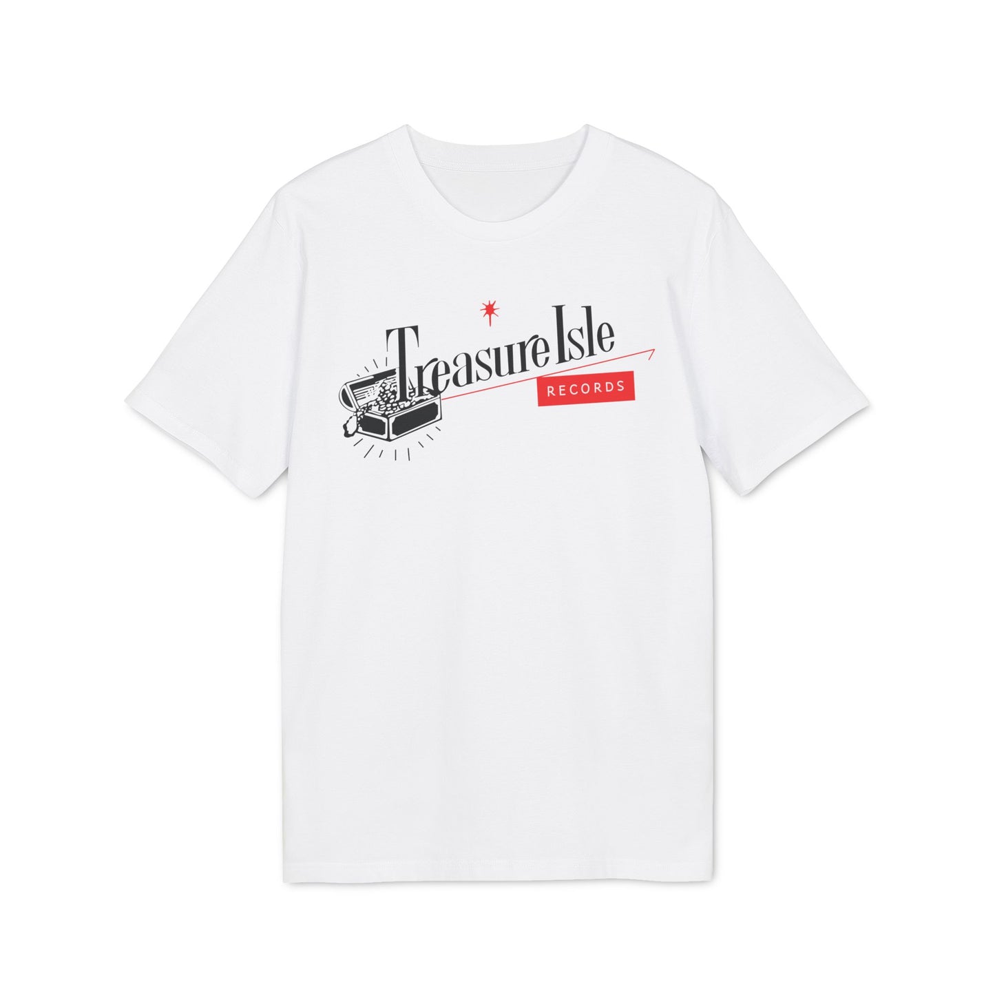 Treasure Isle Records Maglietta in Cotone Biologico