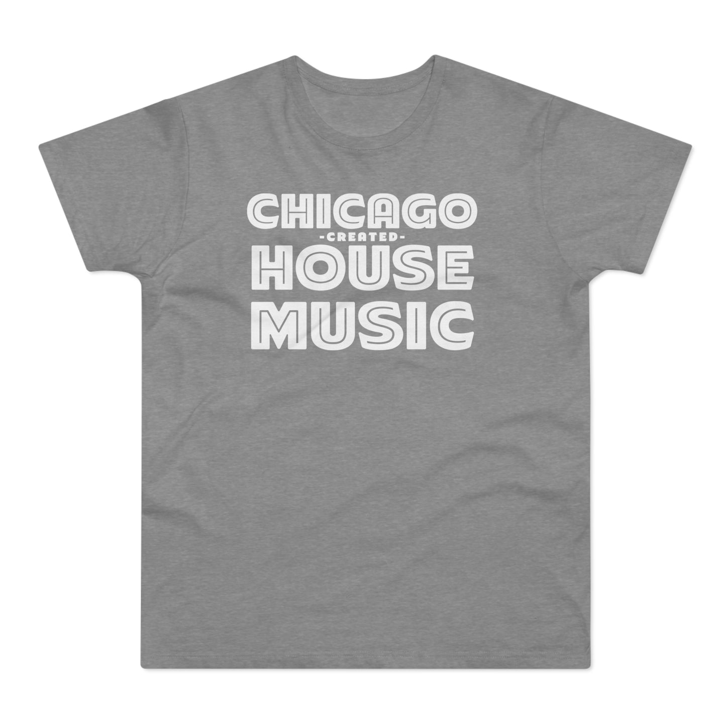 Chicago Created House Music Maglietta Peso Medio