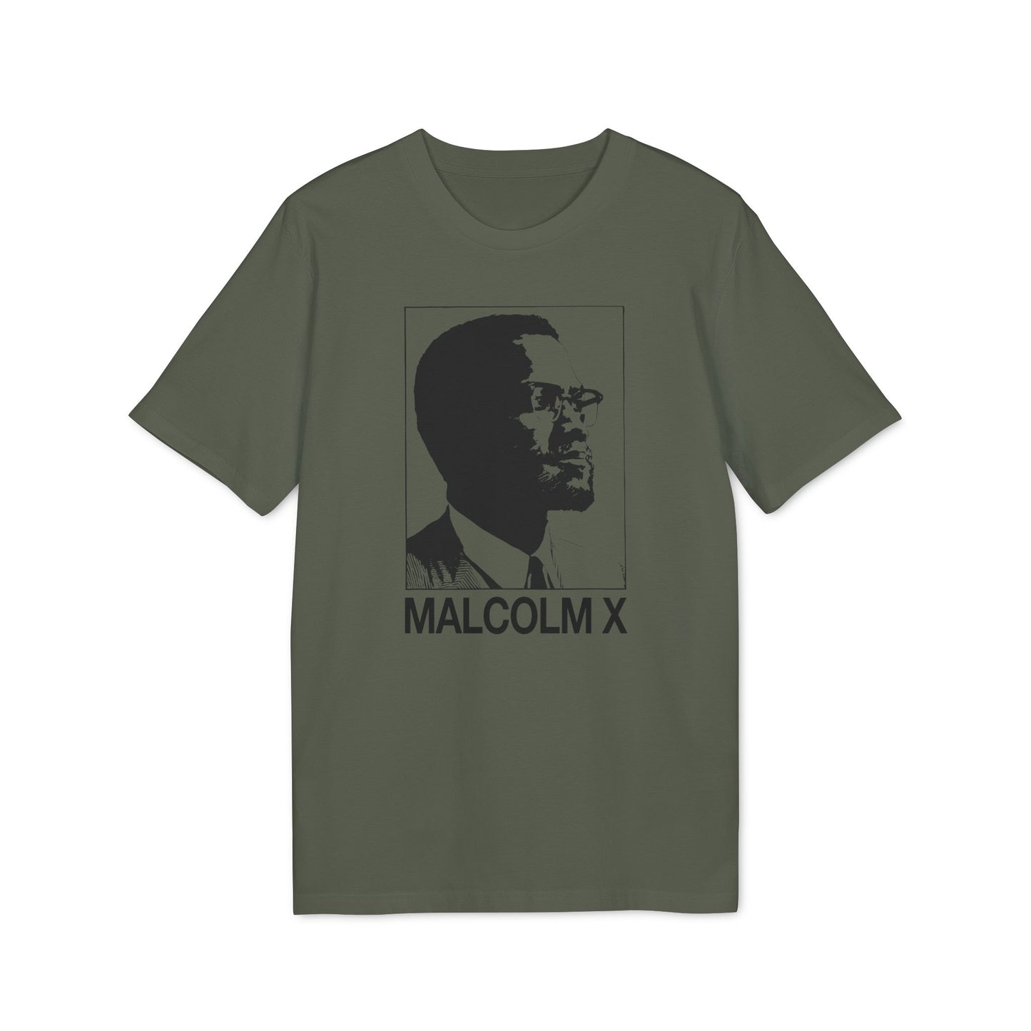 Malcolm X Maglietta in Cotone Biologico